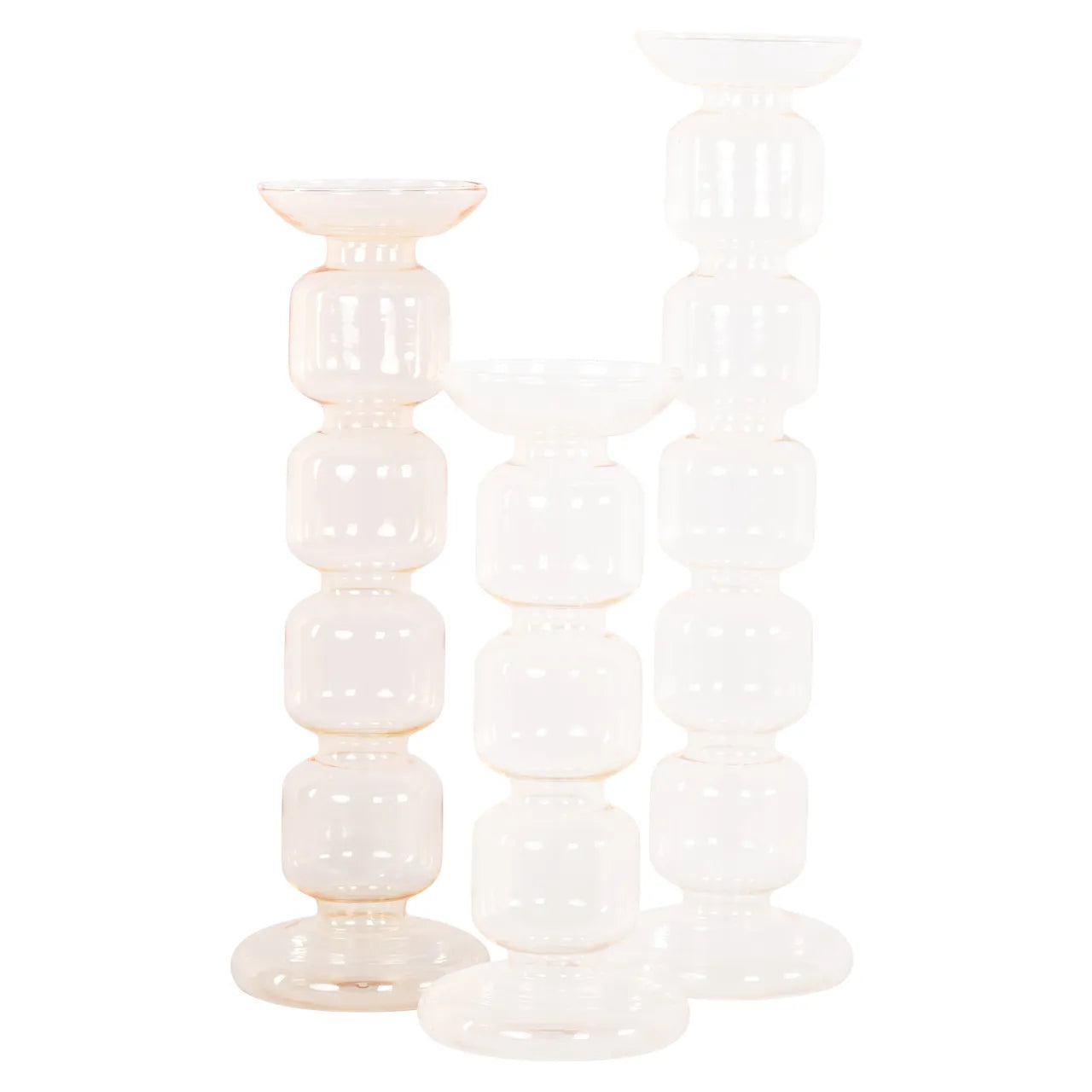 Richmond Interiors Rabia Glass Candle Holder | Medium