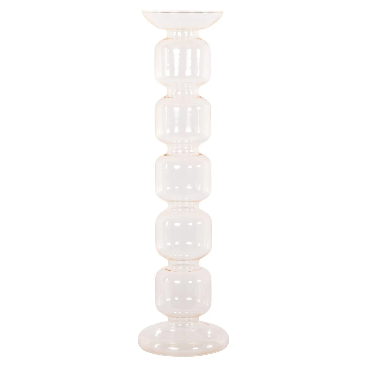 Richmond Interiors Rabia Glass Candle Holder | Large
