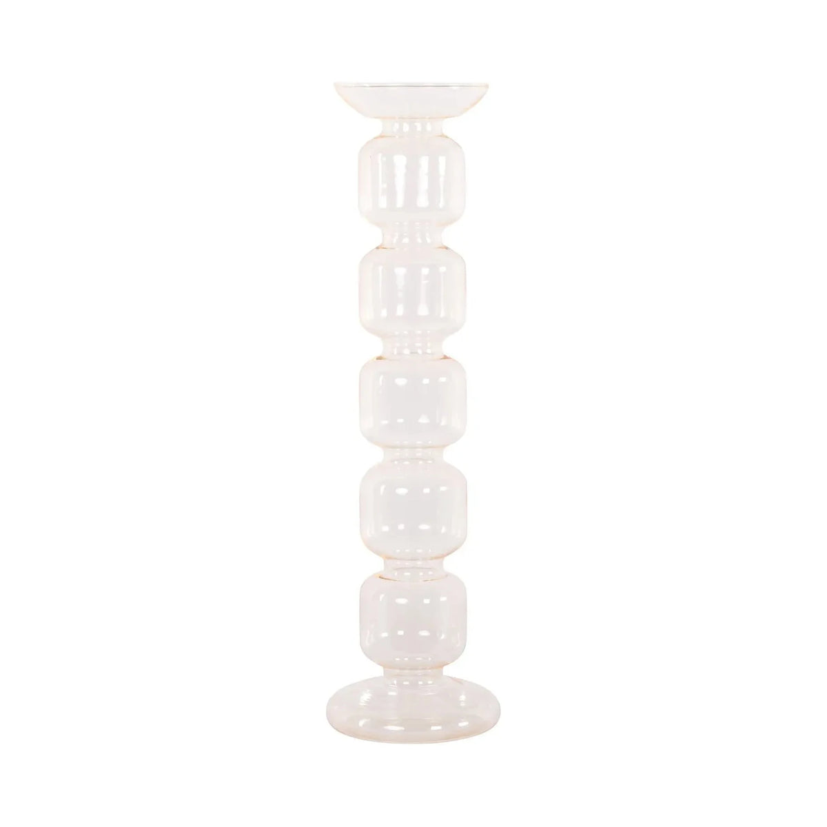 Richmond Interiors Rabia Glass Candle Holder | Large
