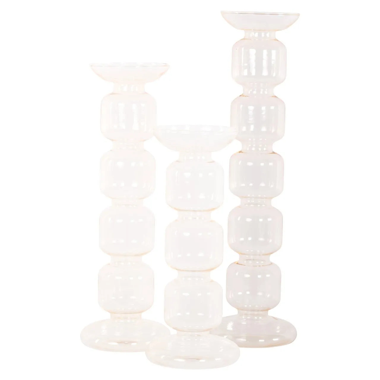 Richmond Interiors Rabia Glass Candle Holder | Large