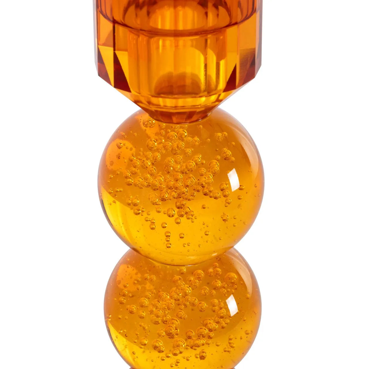 Richmond Interiors Raylan Orange Candle Holder | Small