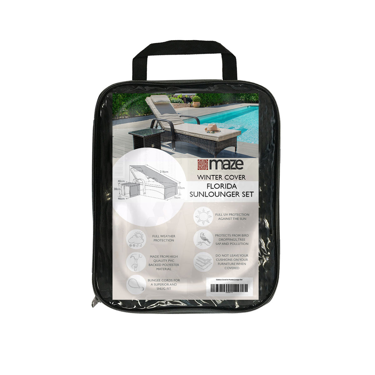 Florida Lounger Set Outdoor Cover