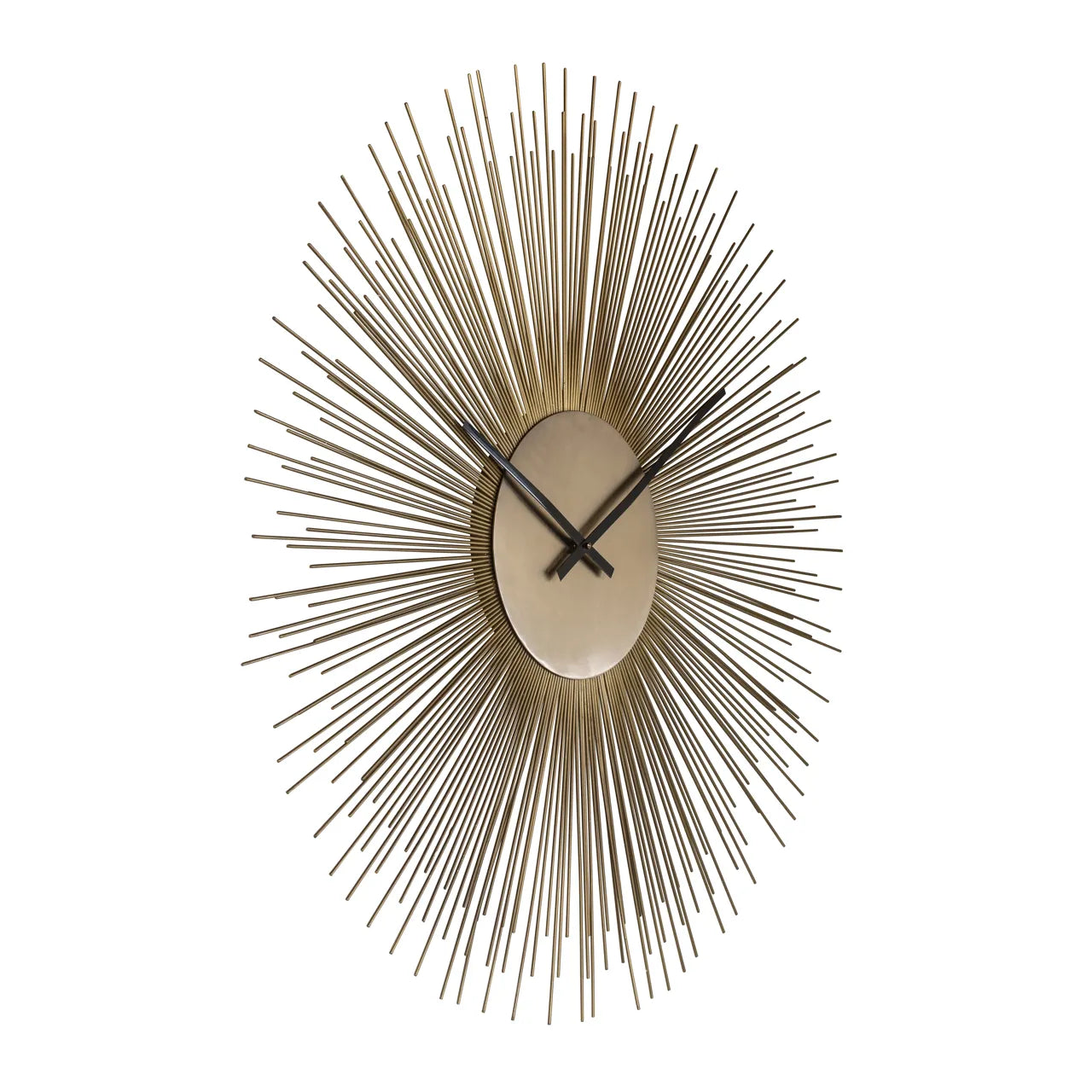Richmond Interiors Chasin Gold Starburst Wall Clock