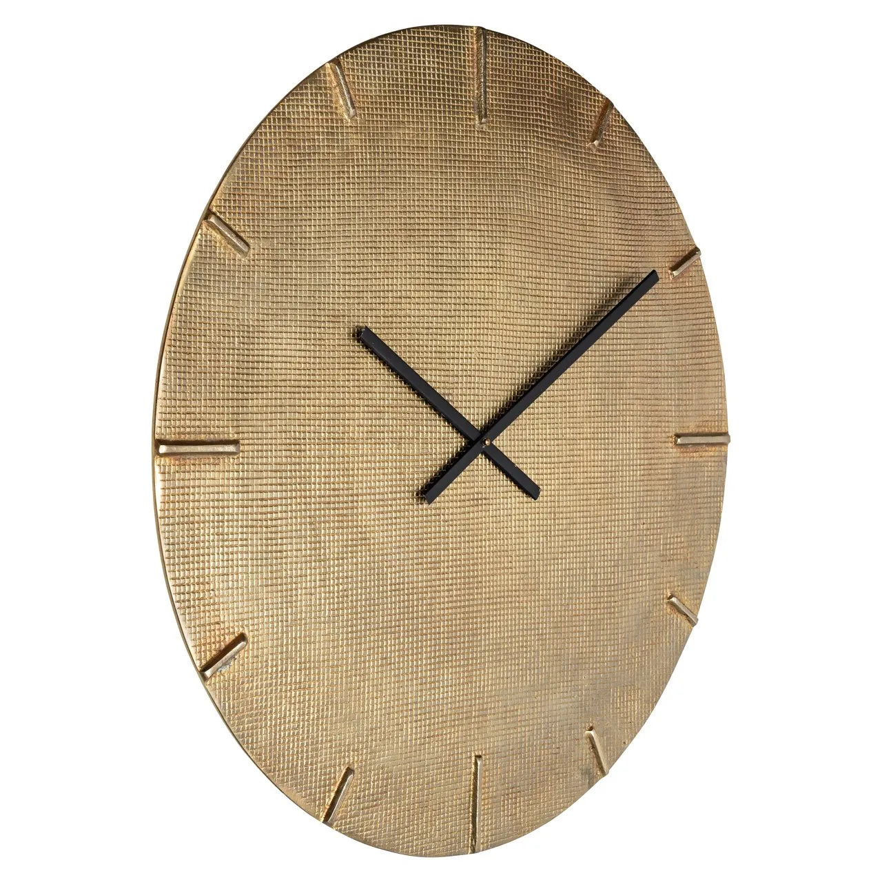 Richmond Interiors Zane Gold Round Wall Clock