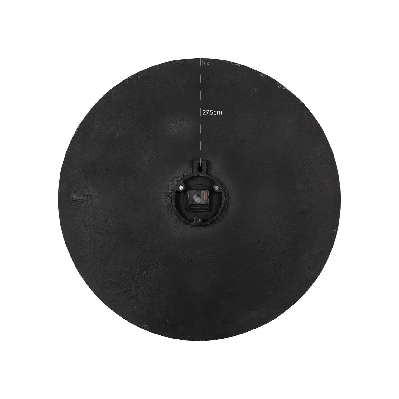 Richmond Interiors Bilal Black Metal & Gold Round Wall Clock