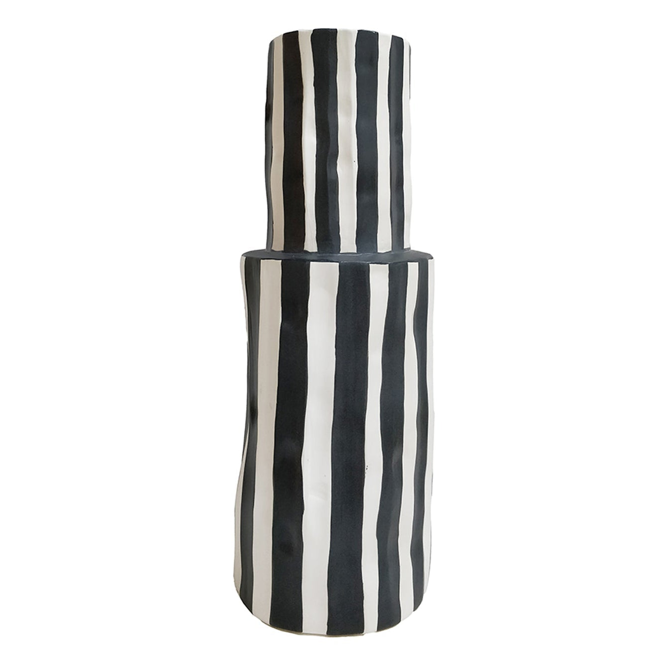 Weston Black & White Ceramic Vase I