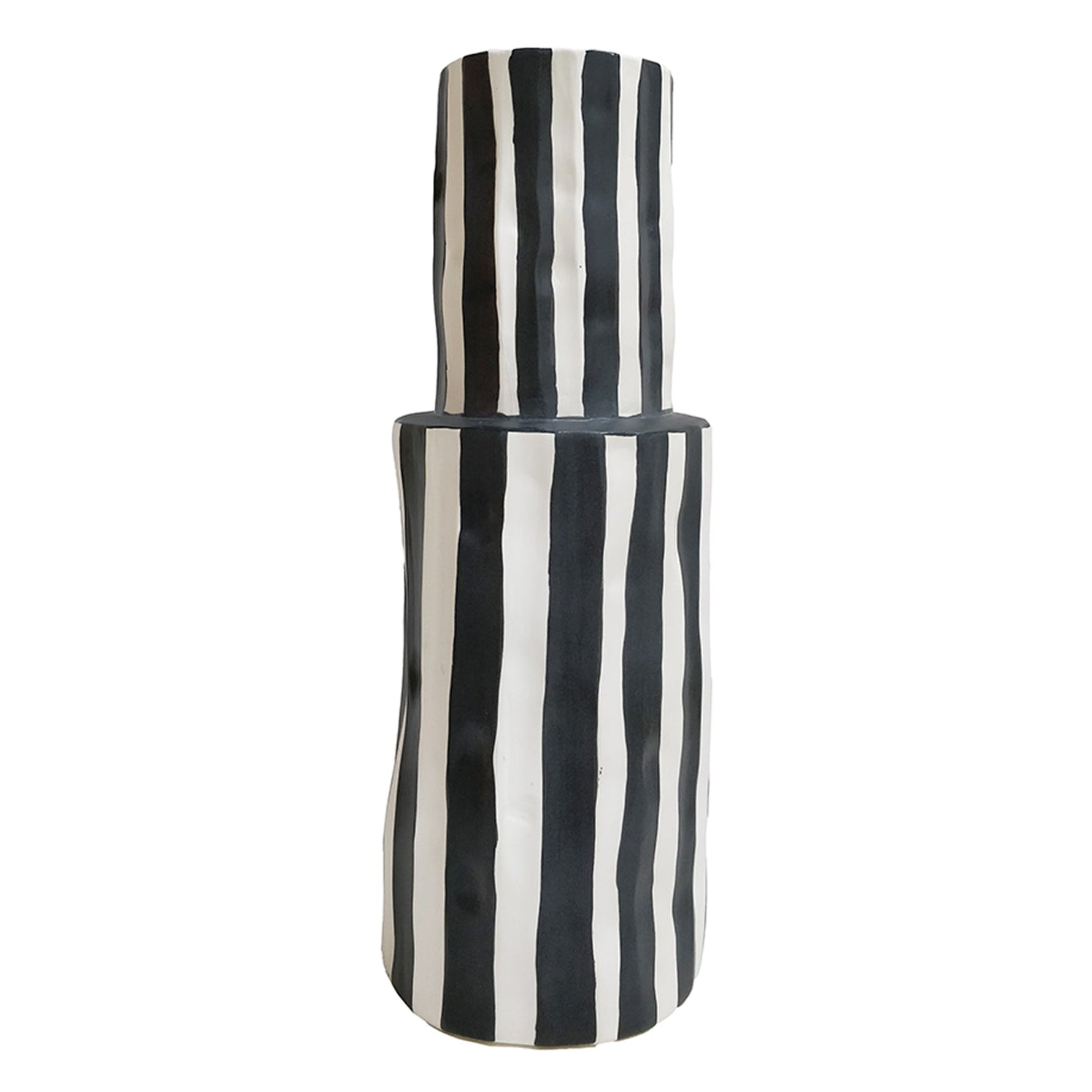 Weston Black & White Ceramic Vase II