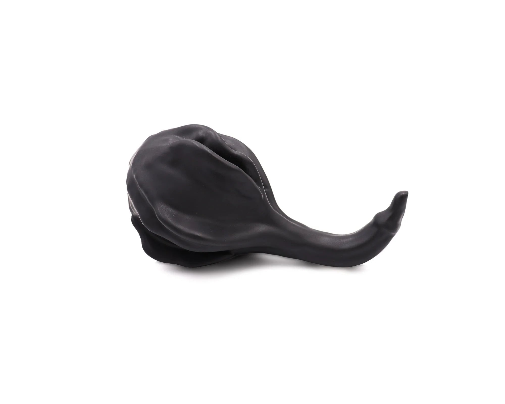 Fugue I Black Ceramic Sculpture