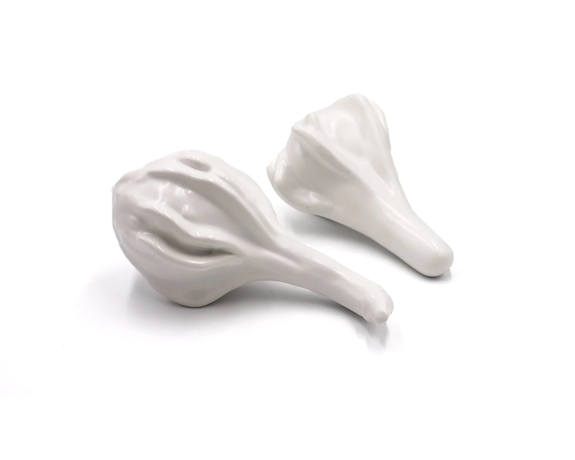 Fugue II White Ceramic Sculpture