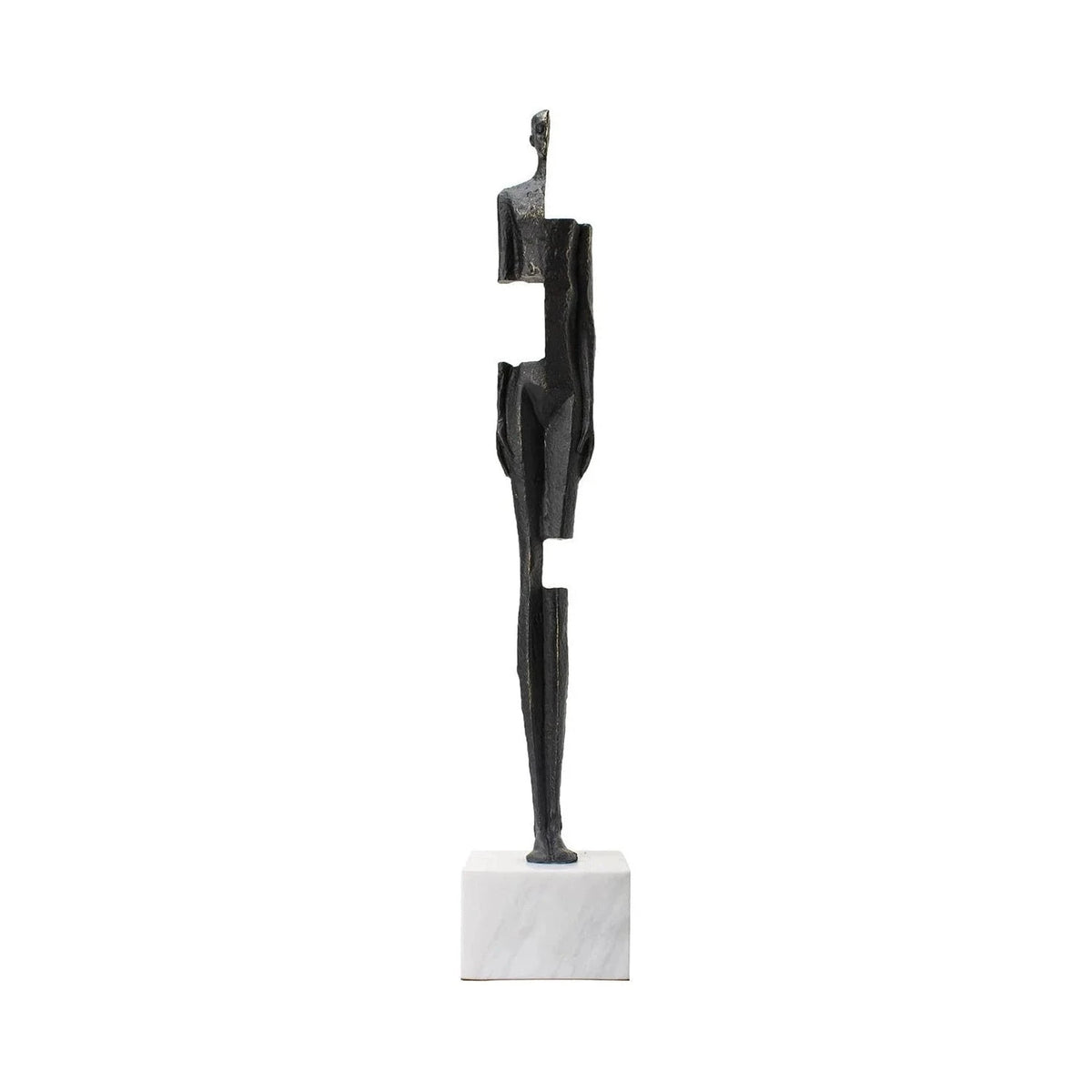 Anima Black & White Marble Sculpture