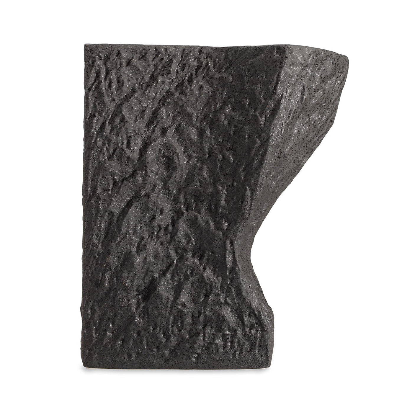 Quarry Black Ceramic Vase I