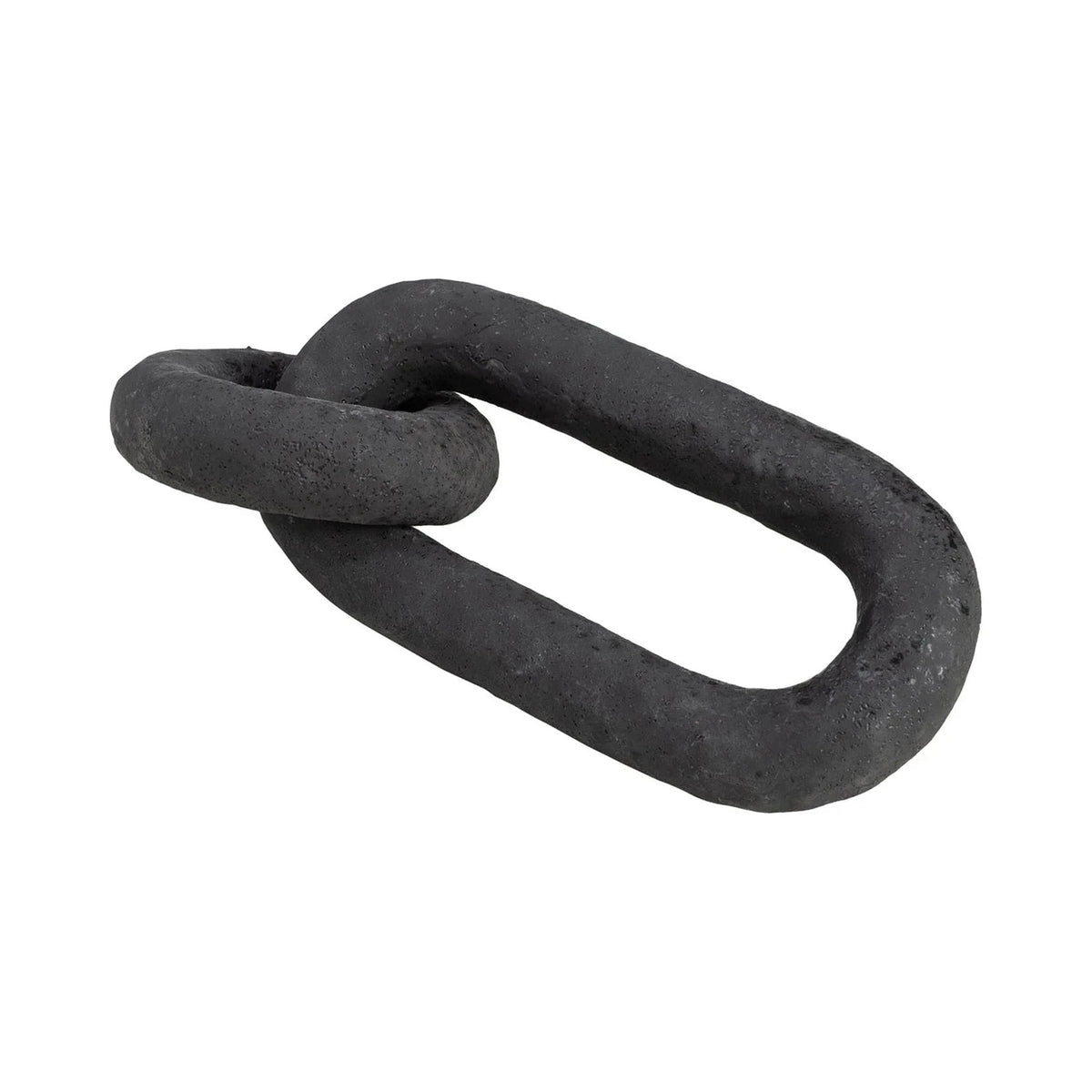 Link I Black Ceramic Sculpture