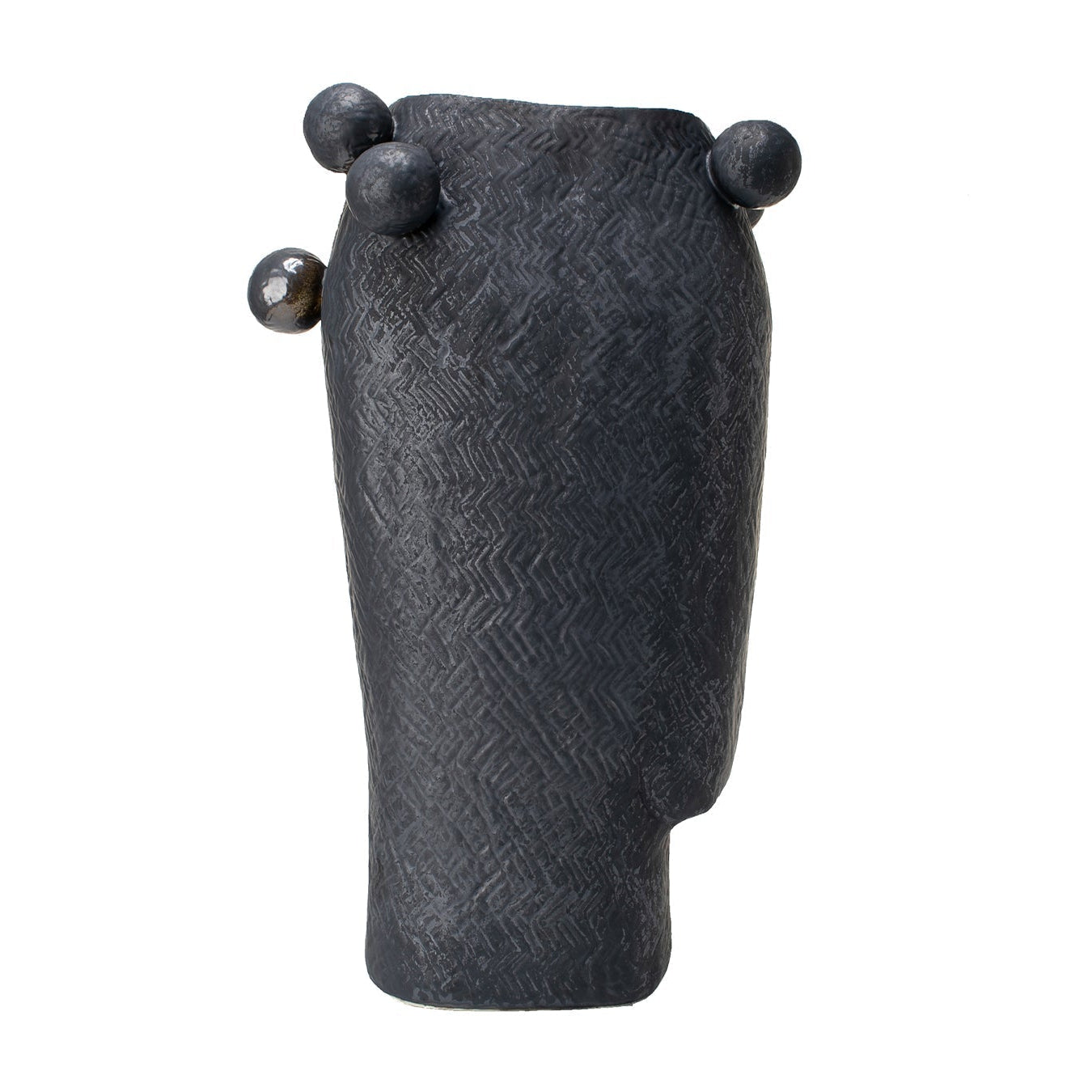 Latete Black Ceramic Vase I