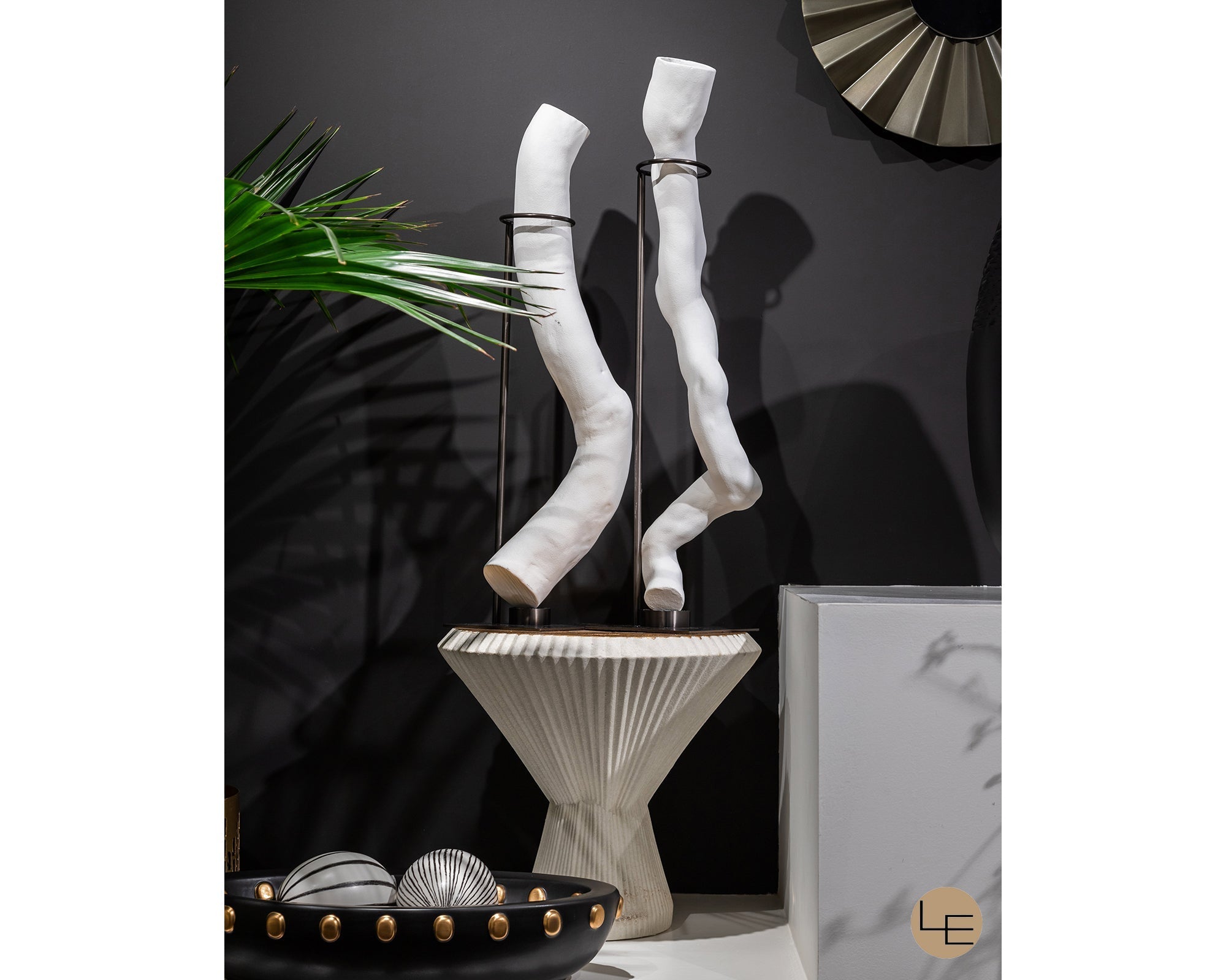 Flotte Sculpture I - Black/White