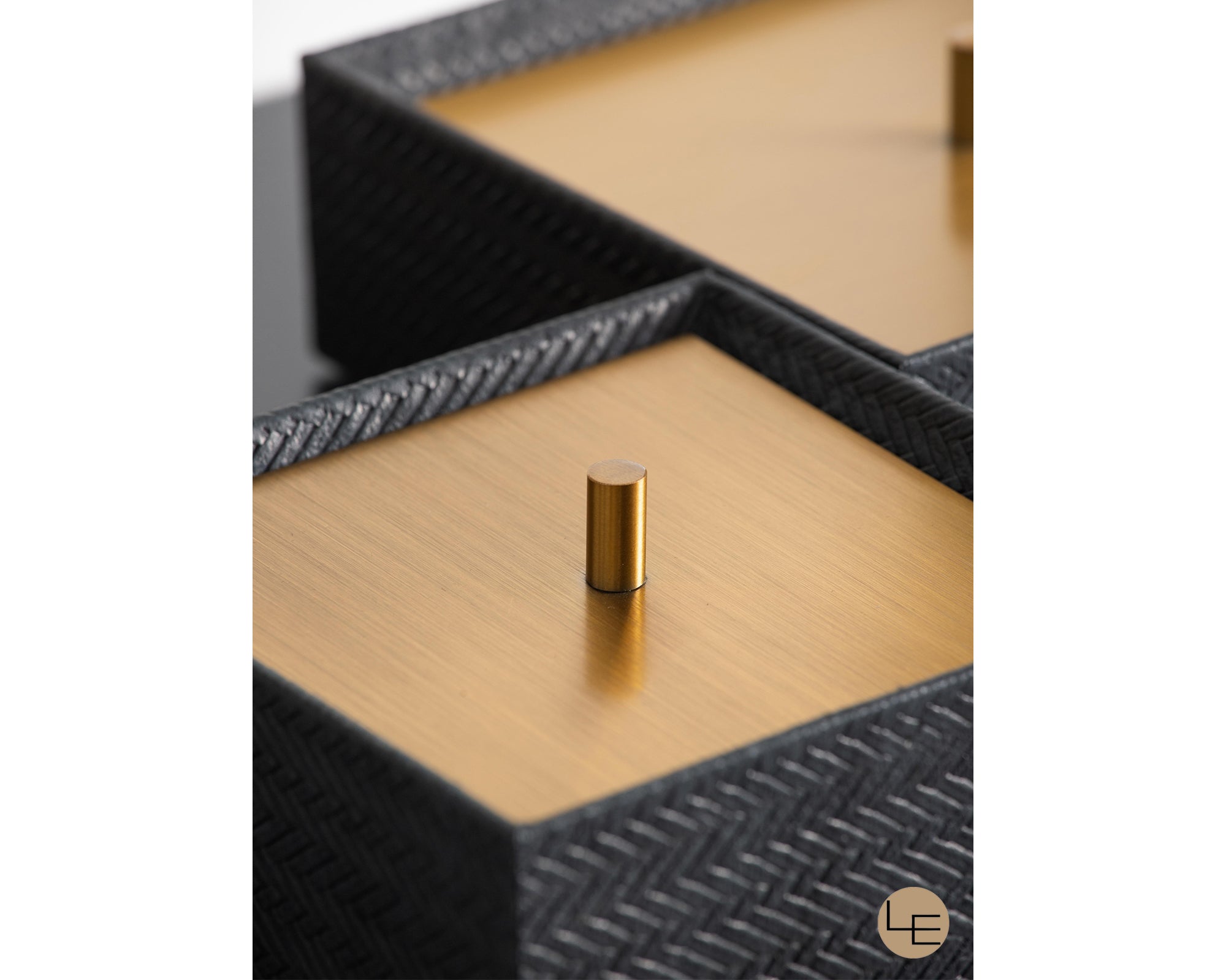 Desmalter Small Box - Black & Gold