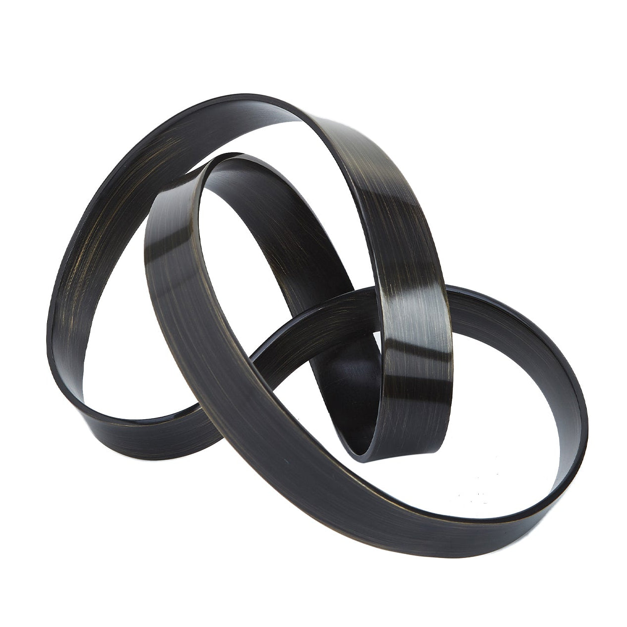 Moebius II Black Titanium Sculpture