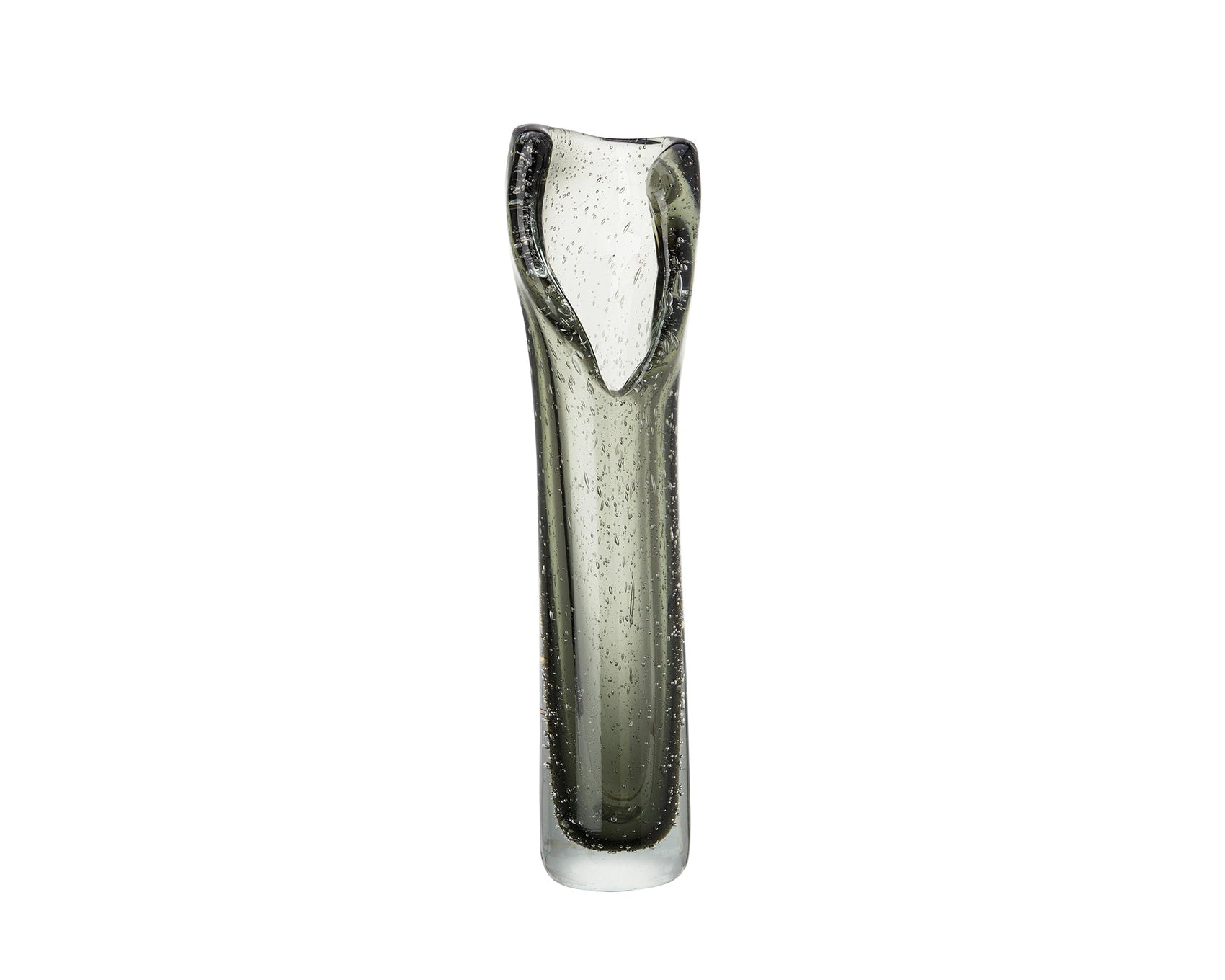 Elise Green Glass Vase Large