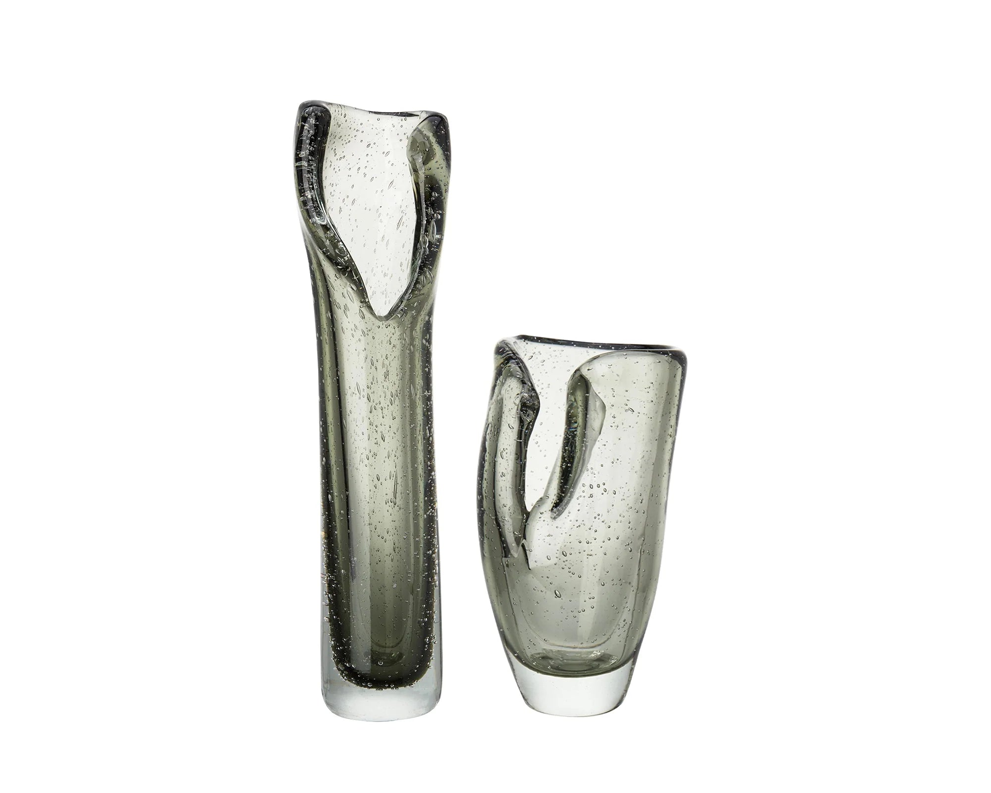 Elise Large Green Glass Vase