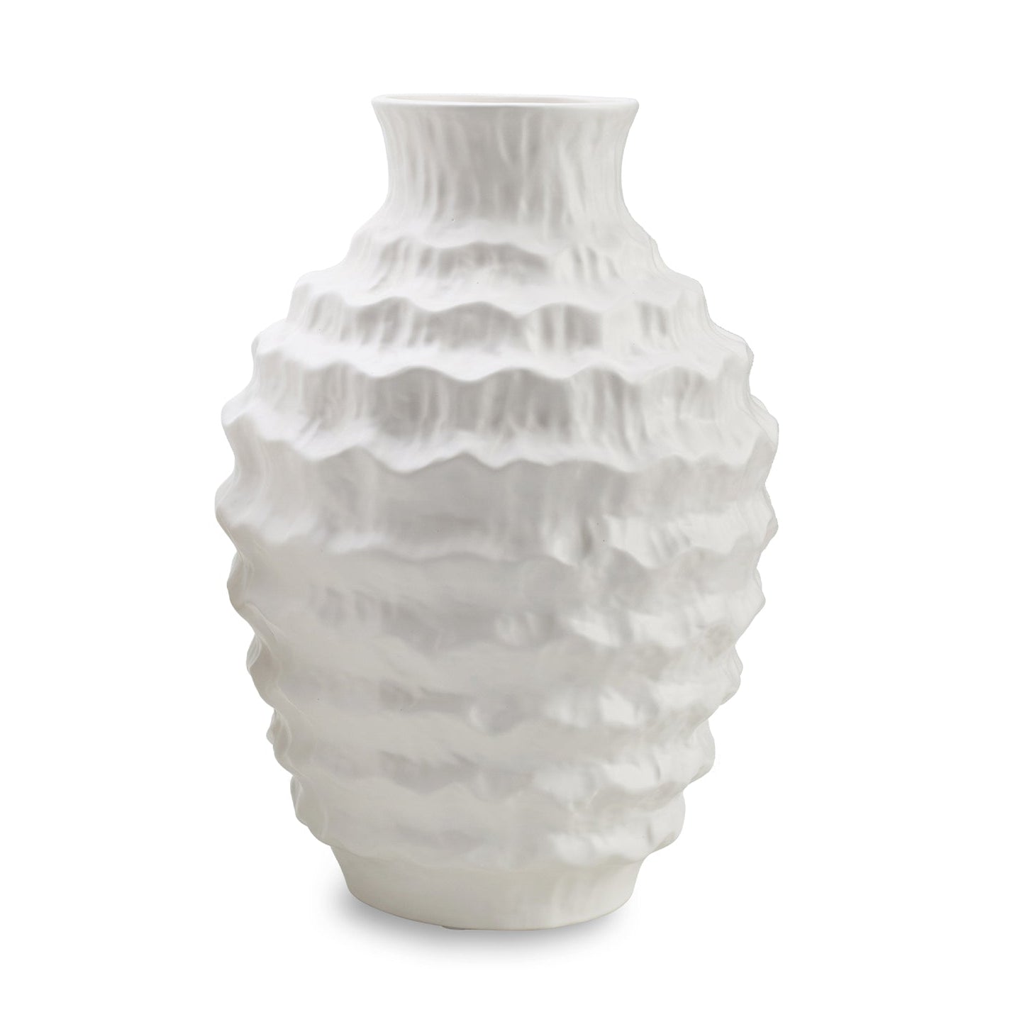 Tamara White Ceramic Vase