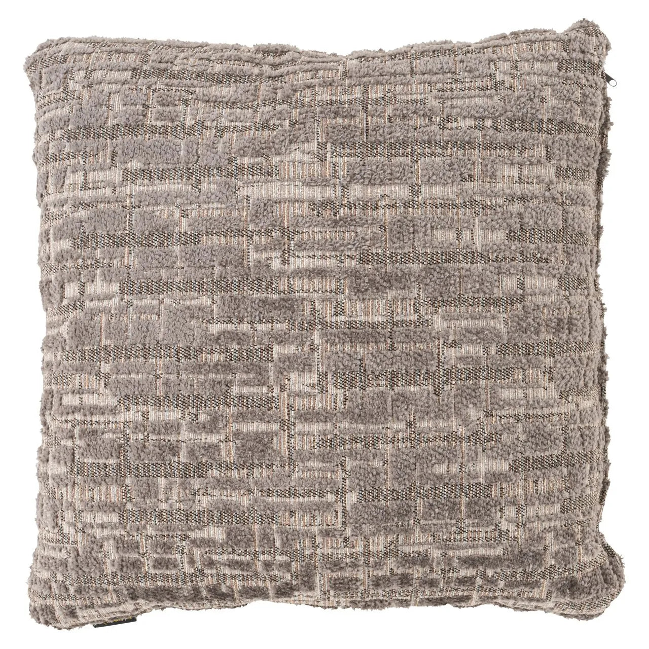 Richmond Interiors Olin Greige Square Cushion 50X50