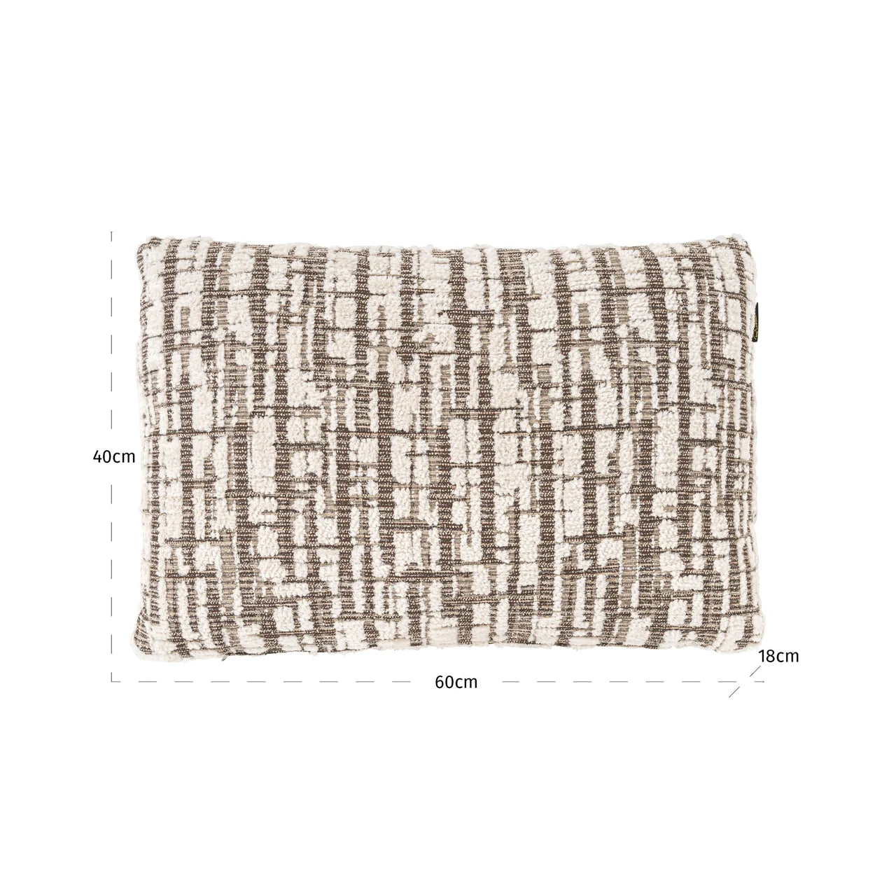 Richmond Interiors Oliv Cream Cushion 40X60