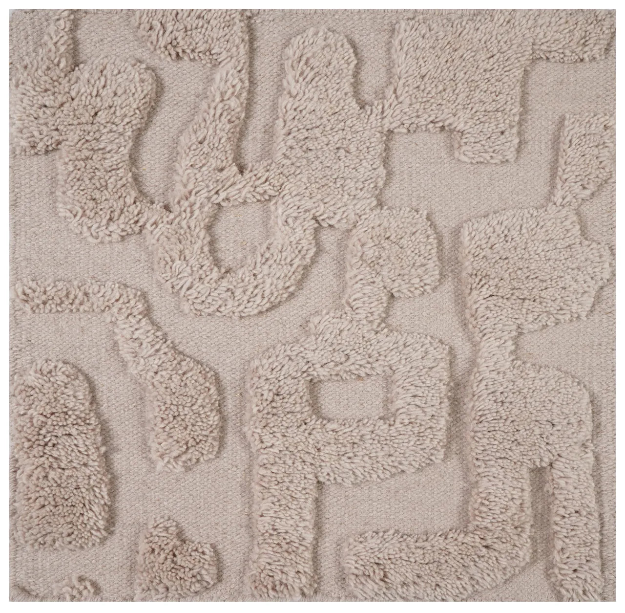 Richmond Interiors La Gomera Beige Wool & Cotton Rug 200x300cm