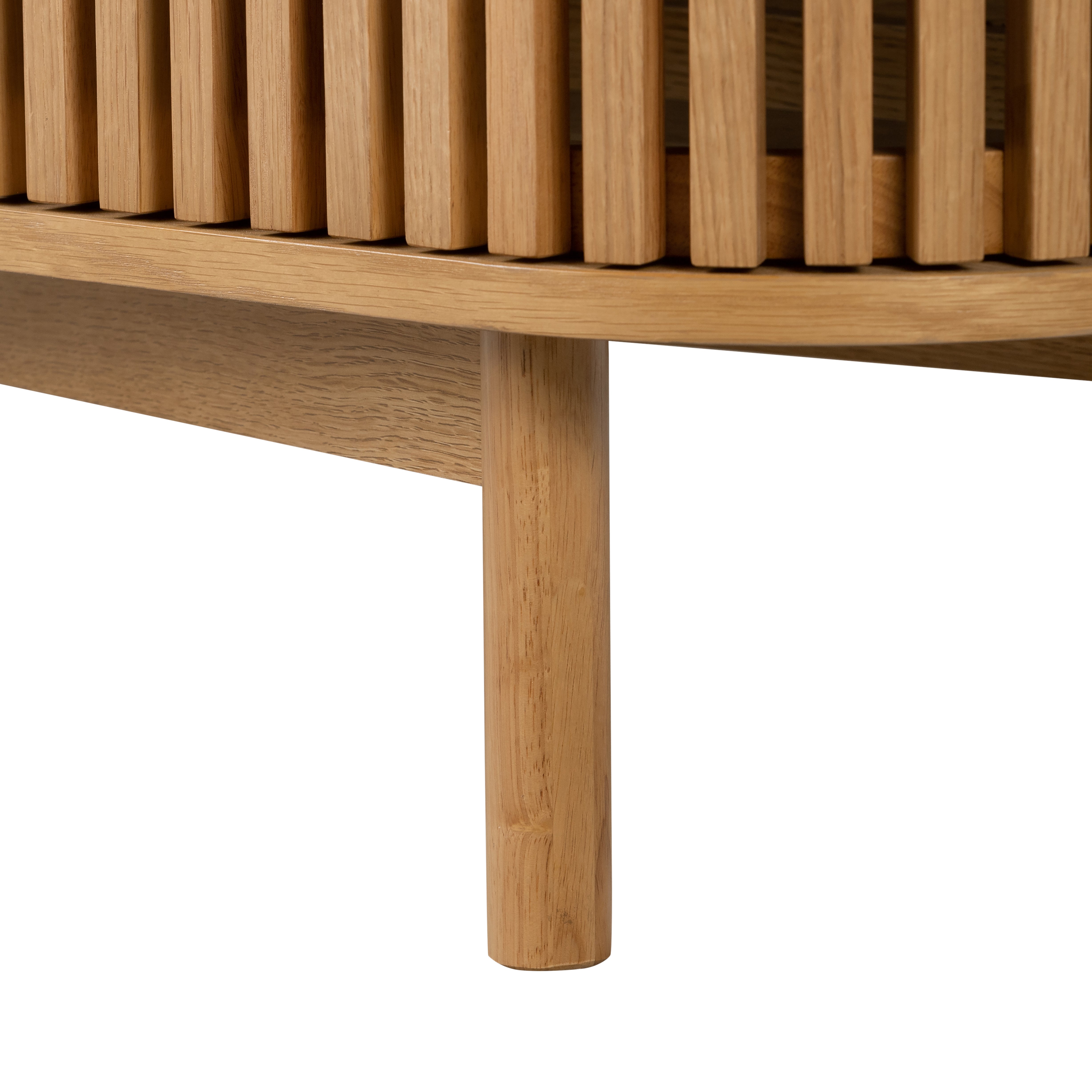 Colton Natural Wood Large TV Unit