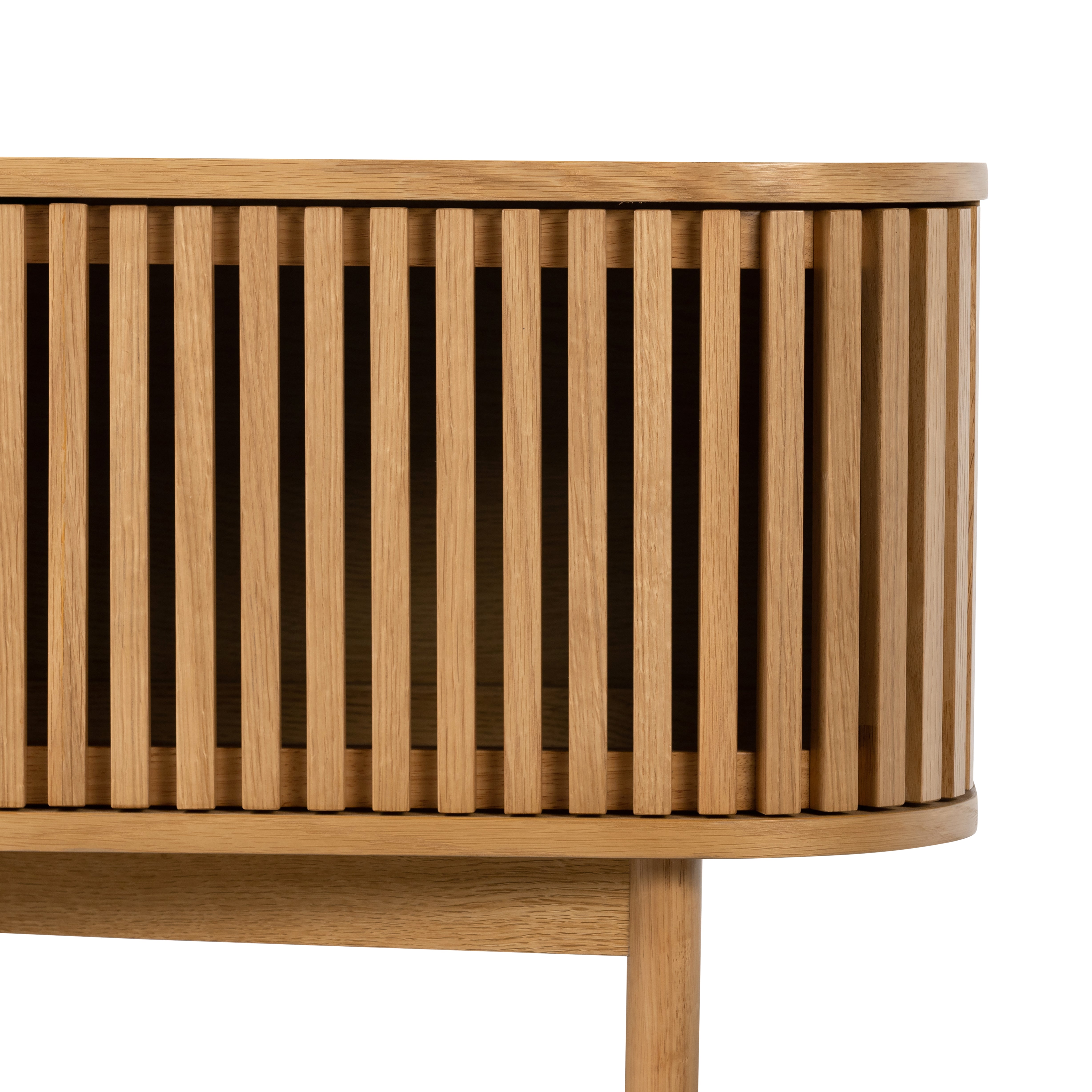 Colton Natural Wood Large TV Unit