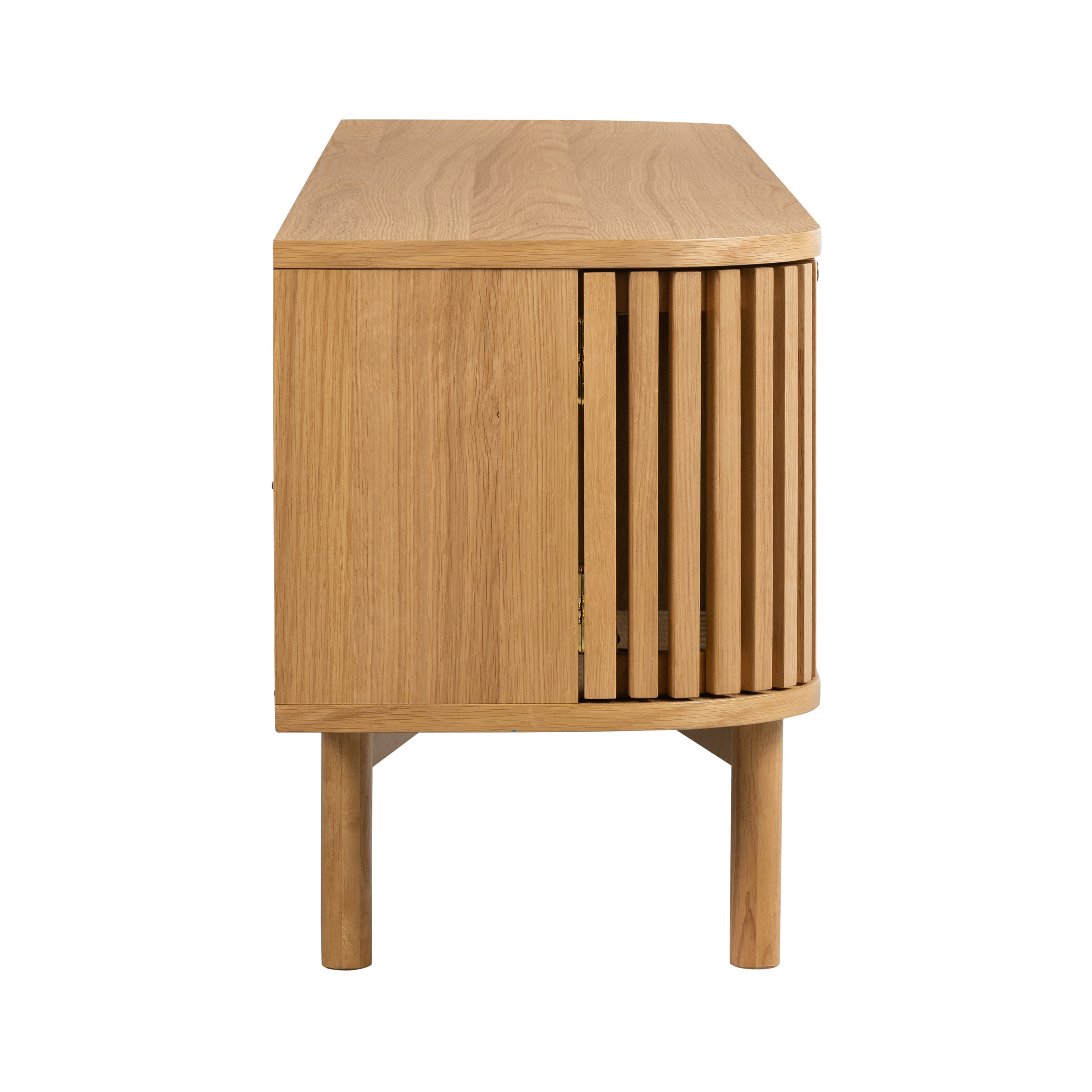 Colton Natural Wood Large TV Unit