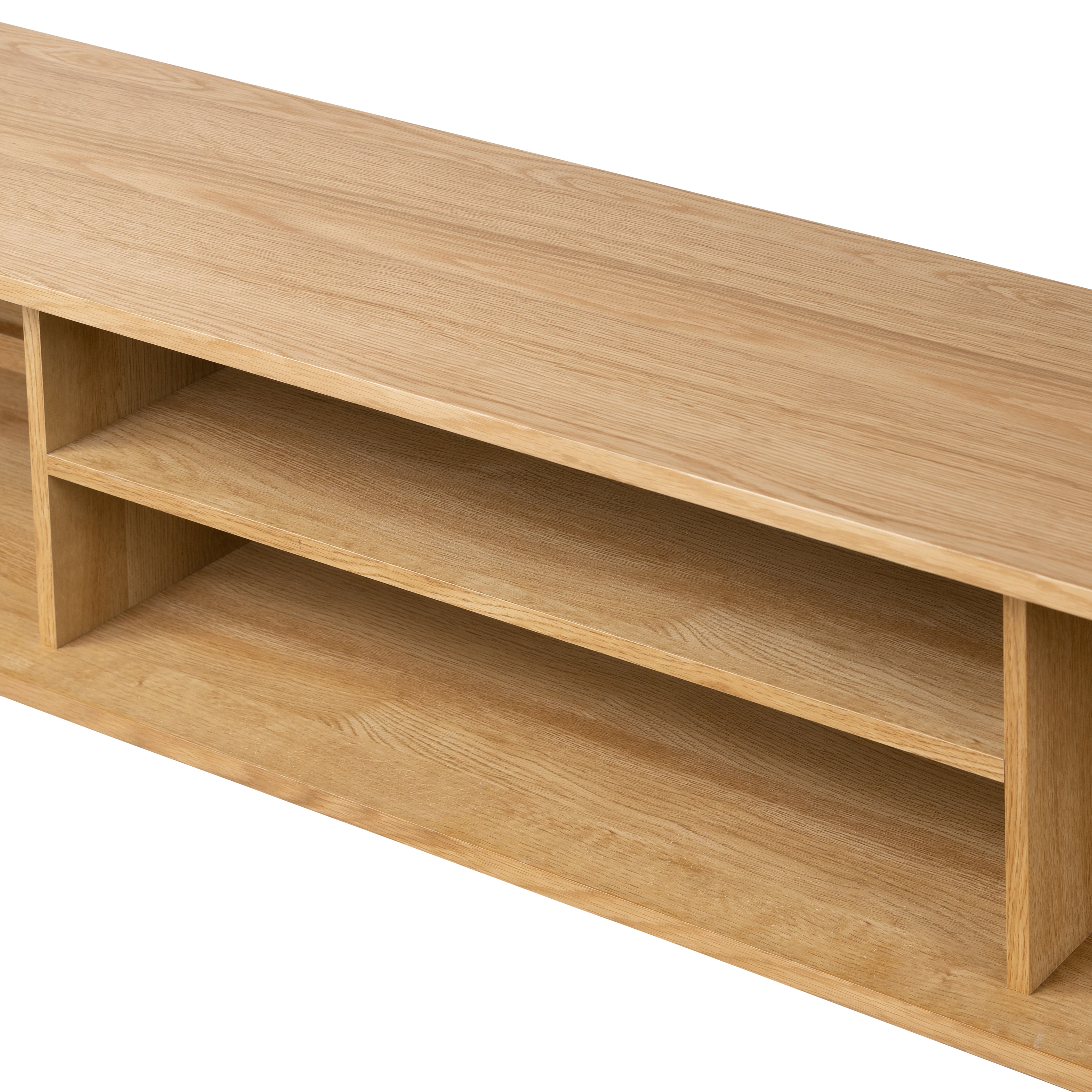 Colton Natural Wood Large TV Unit
