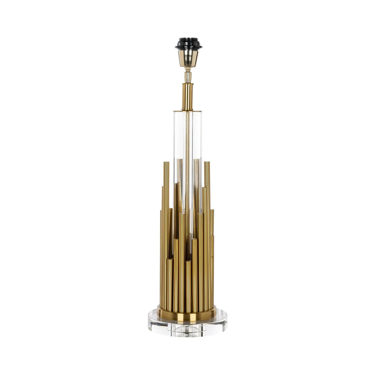 Richmond Interiors Dex Brushed Gold Organ Table Lamp - CLEARANCE