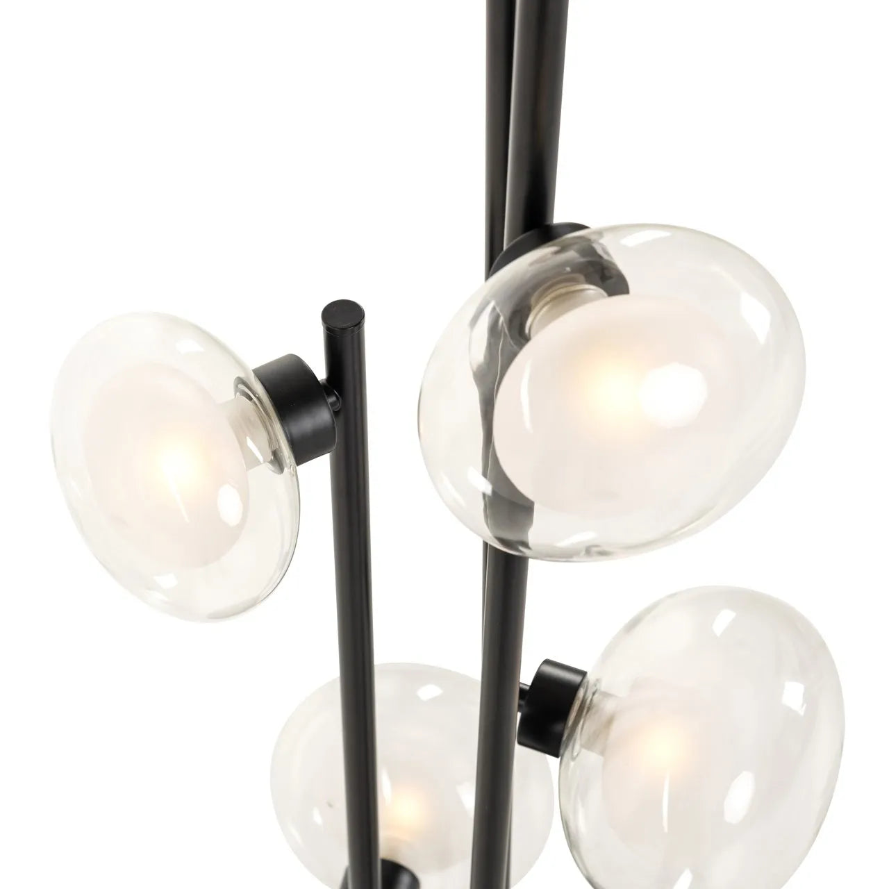 Richmond Interiors Floor Lamp Luva Black
