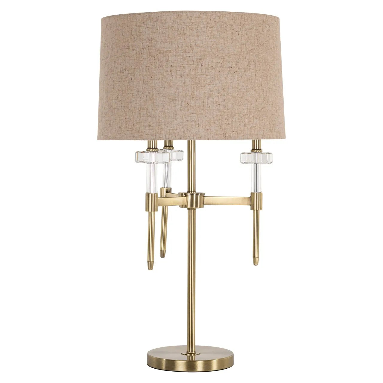 Richmond Interiors Josie Brushed Gold Table Lamp
