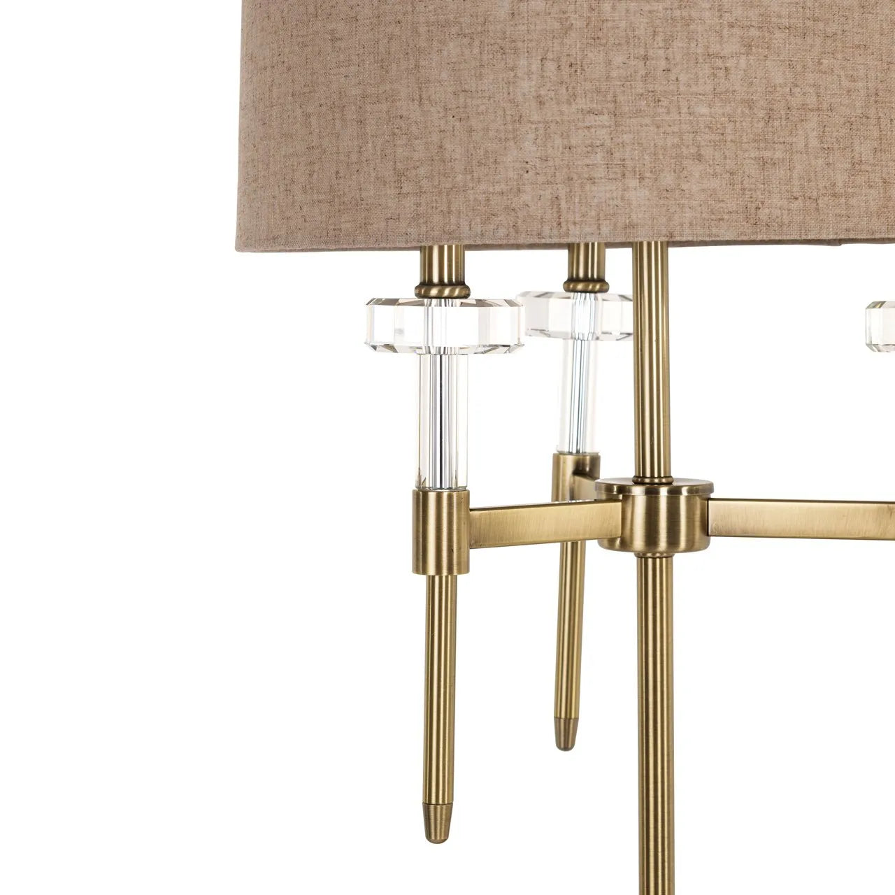Richmond Interiors Josie Brushed Gold Table Lamp
