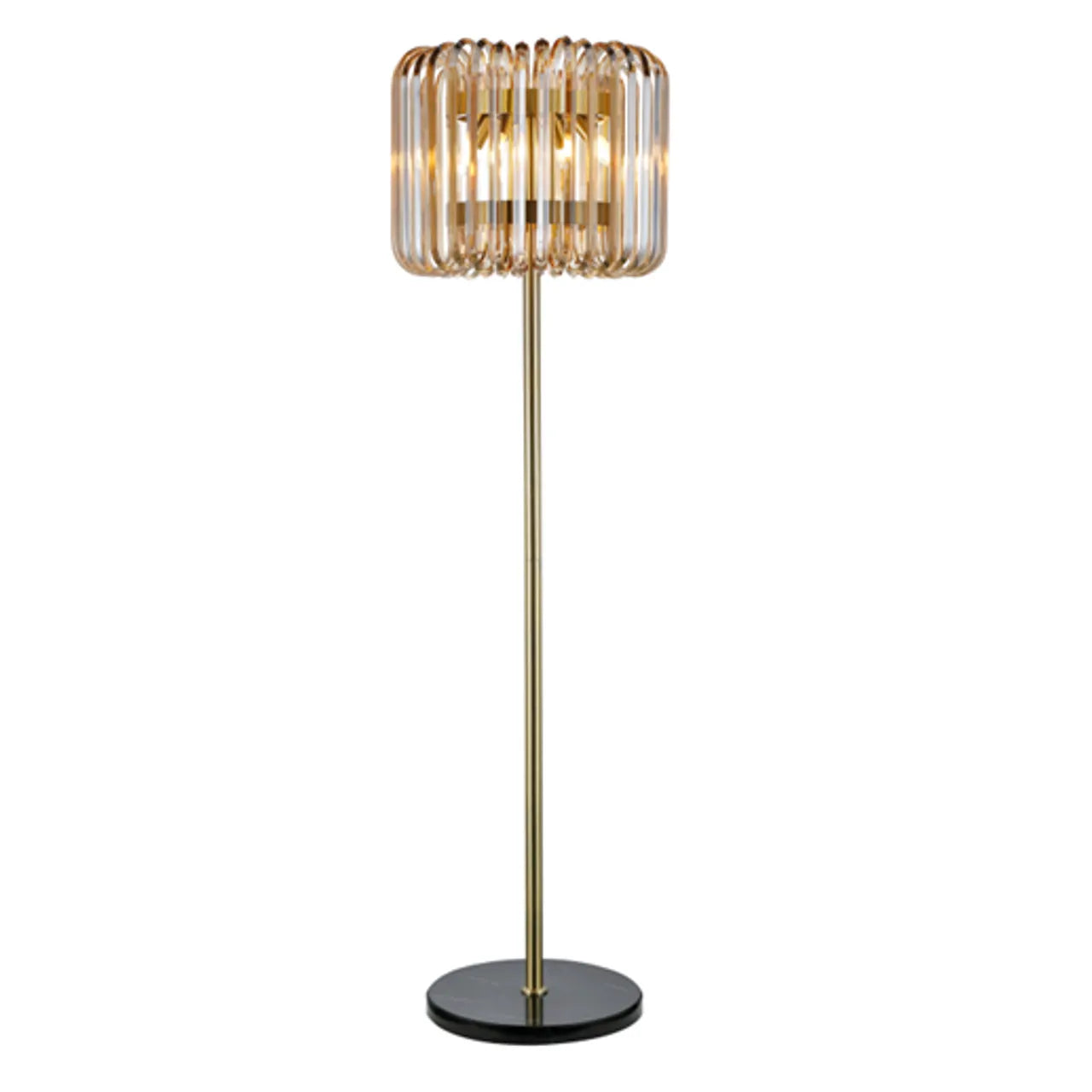 Richmond Interiors Channa Bronze Floor Lamp