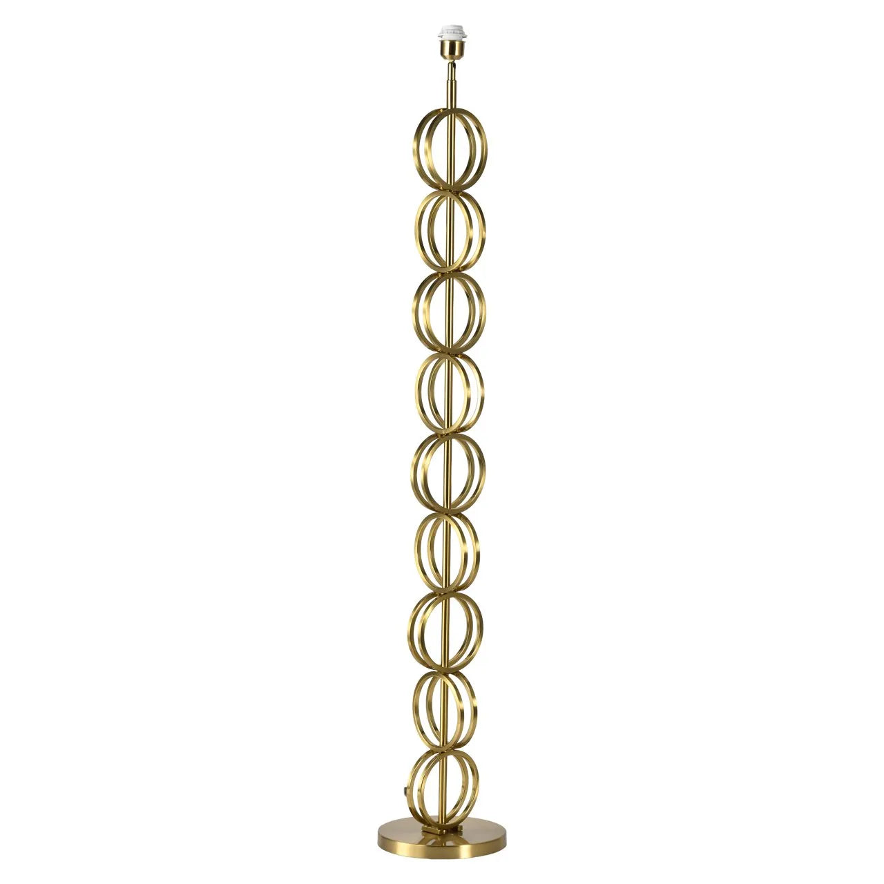 Richmond Interiors Blizz Gold Floor Lamp