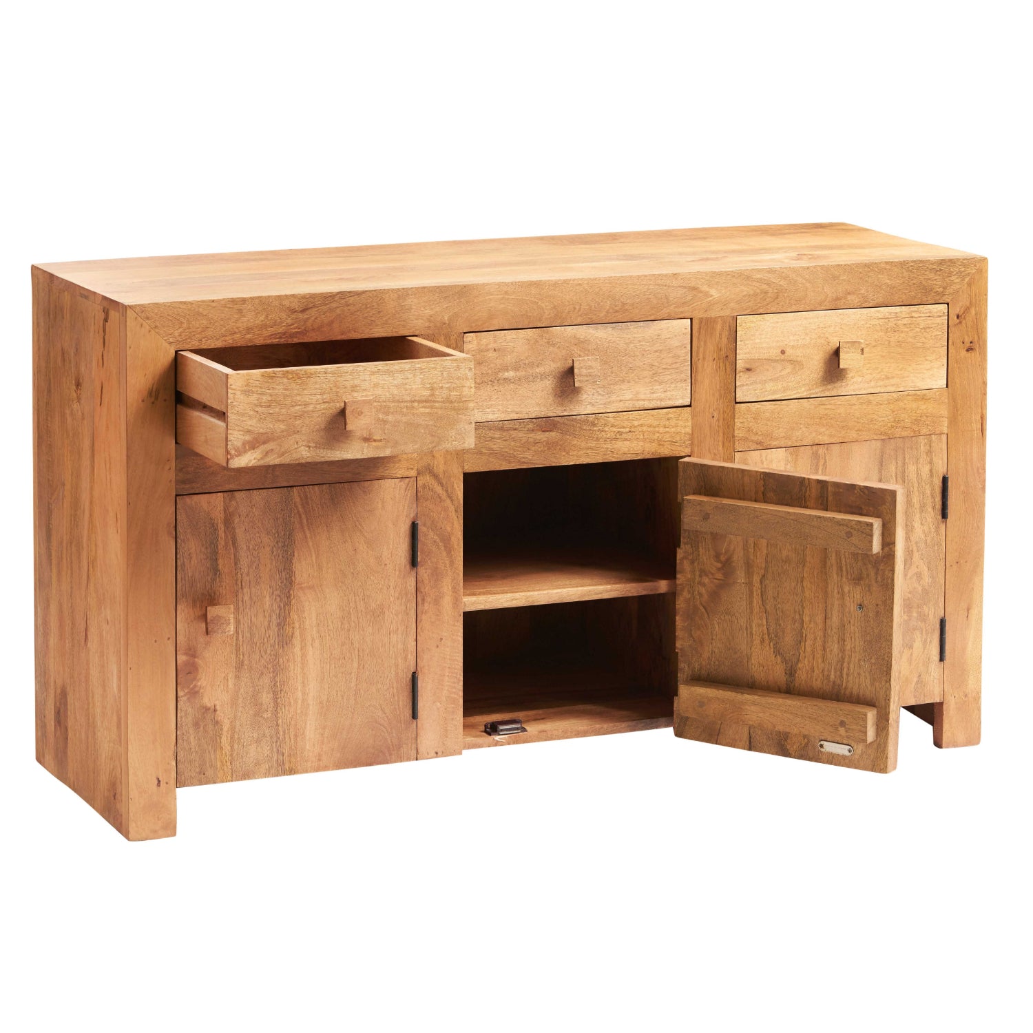 Canterbury Natural Mango Wood Sideboard Large