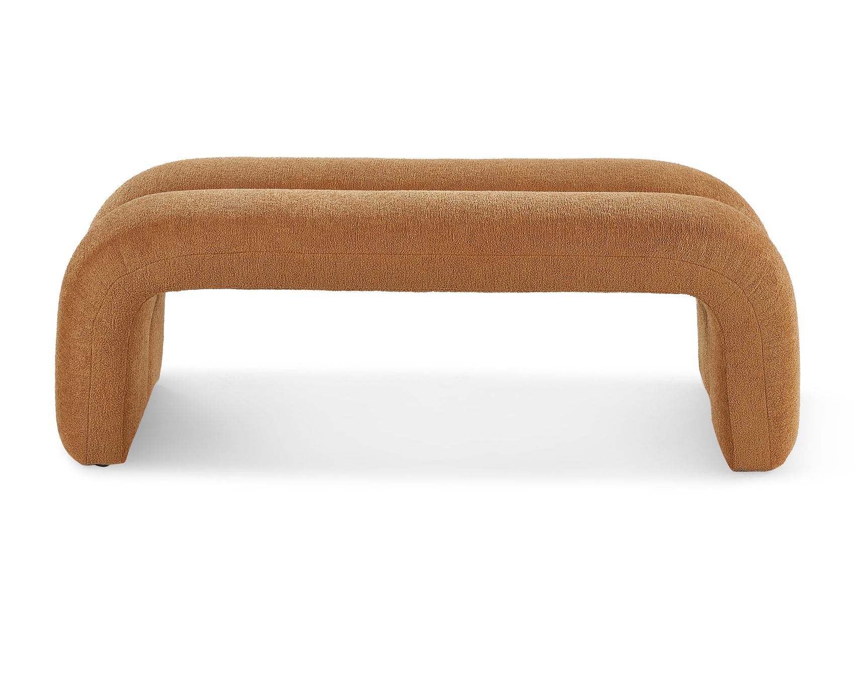 Piper Lander Ochre Chenille Dining Bench