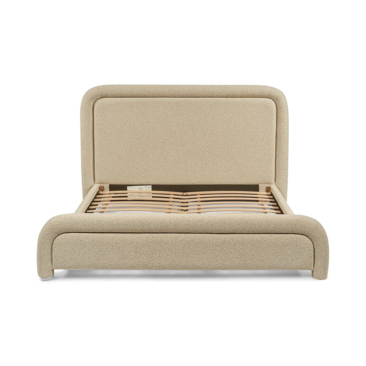 Bareta Capella Sand Chenille Bed King Size