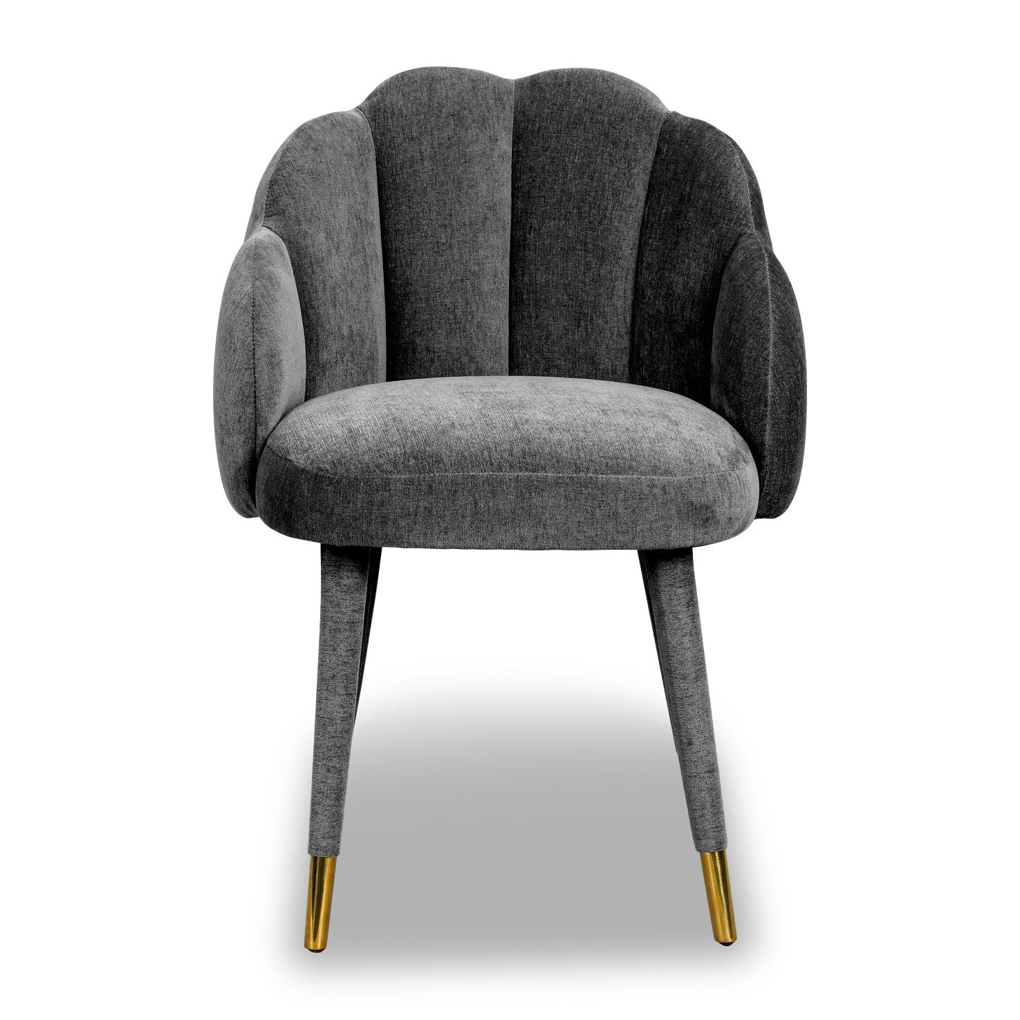 Mina Sysley Chalk Velvet Dining Chair