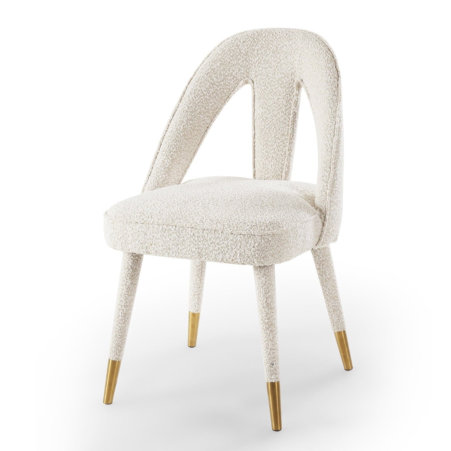 Pigalle Sand Cream Boucle Dining Chair