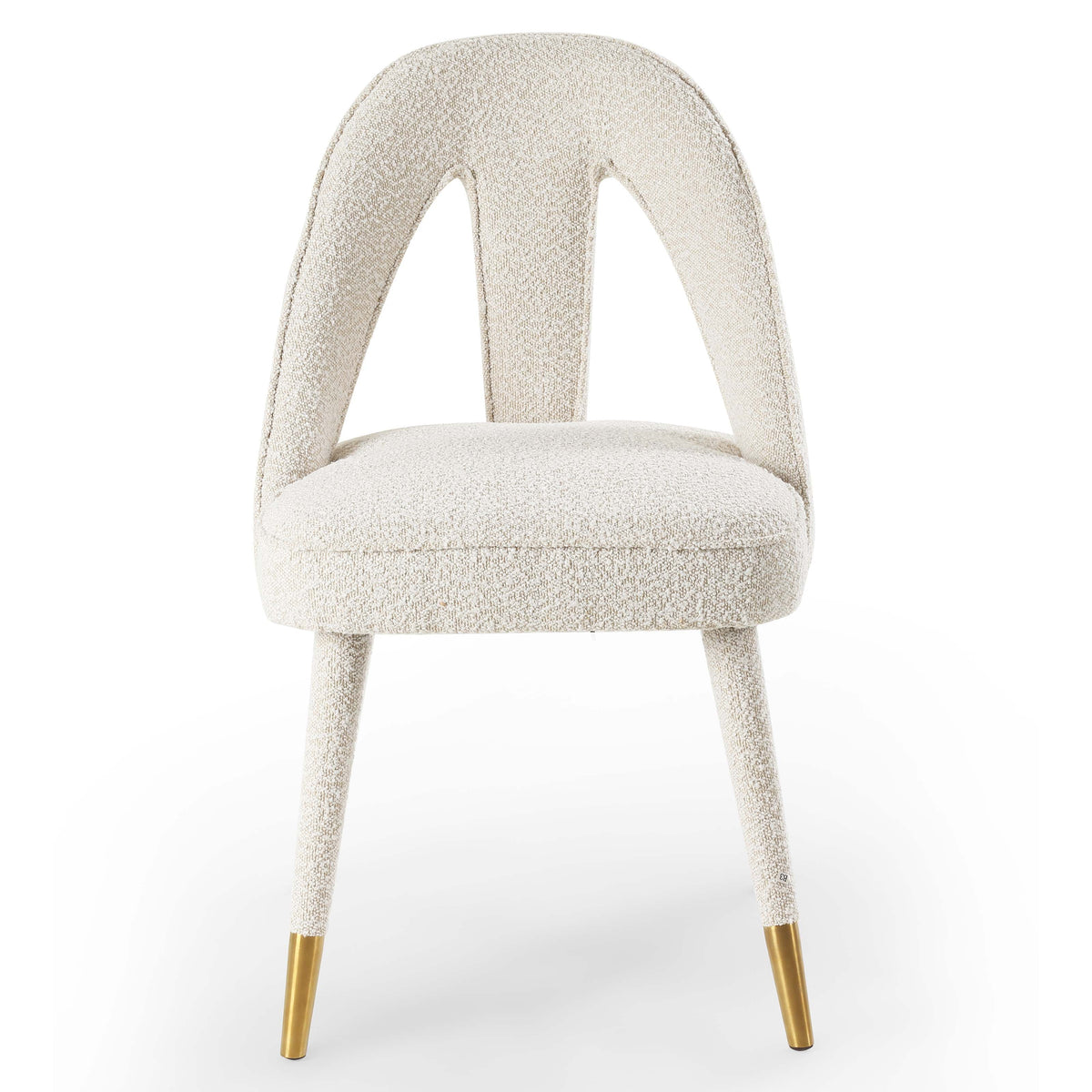 Pigalle Sand Cream Boucle Dining Chair