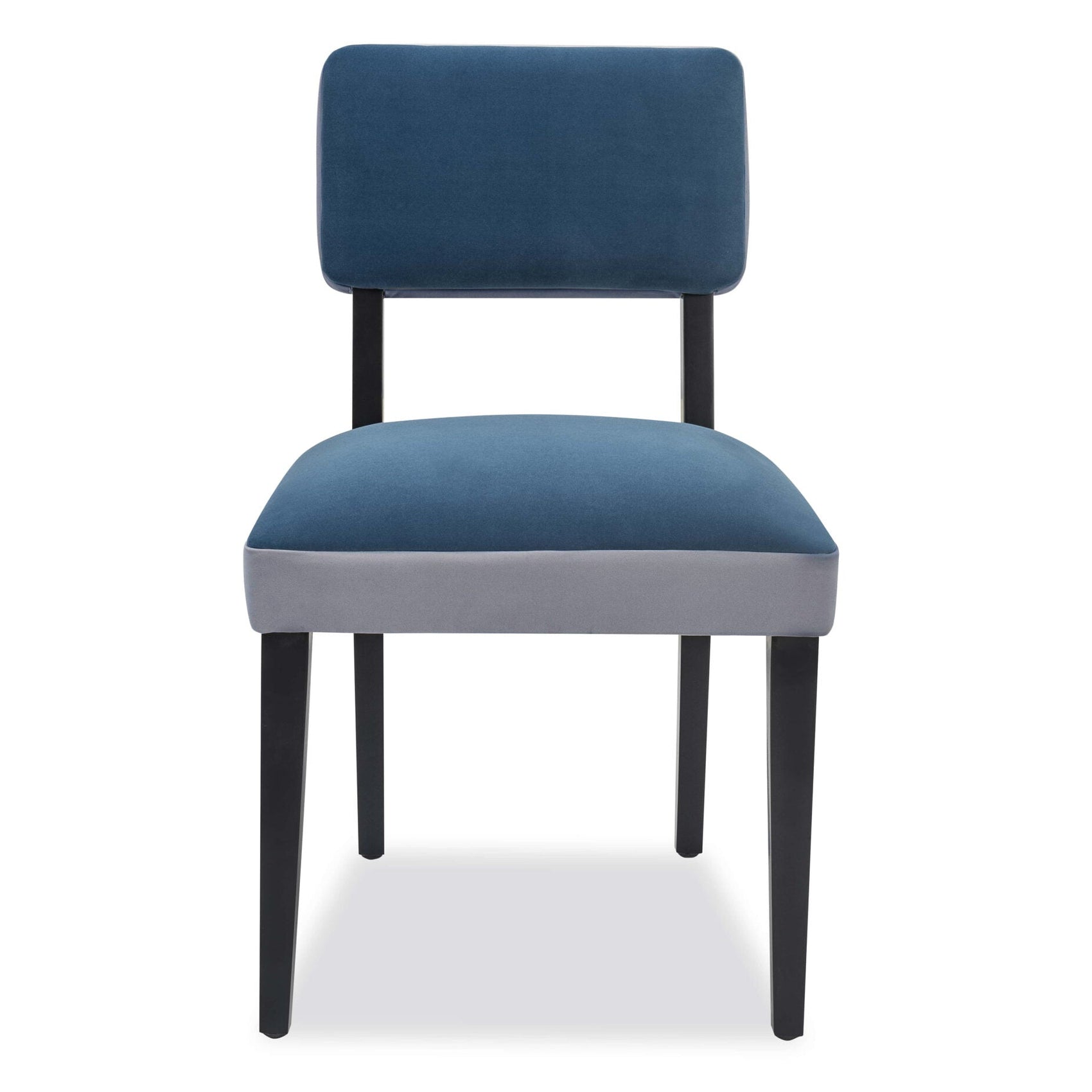 Alfama Oxford Misty & Polar Blue Velvet Dining Chair