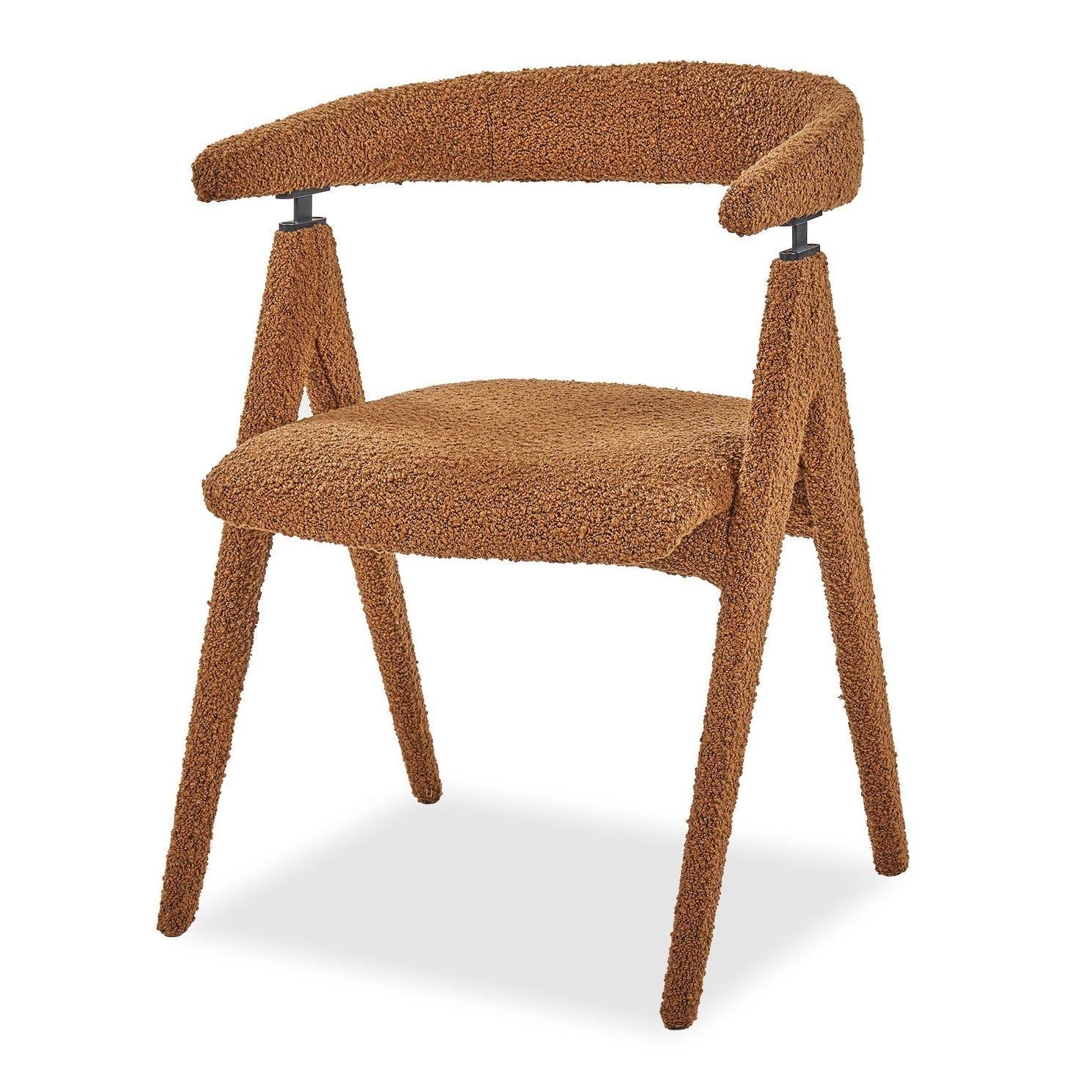 Kelly Beau Clay Boucle Dining Chair