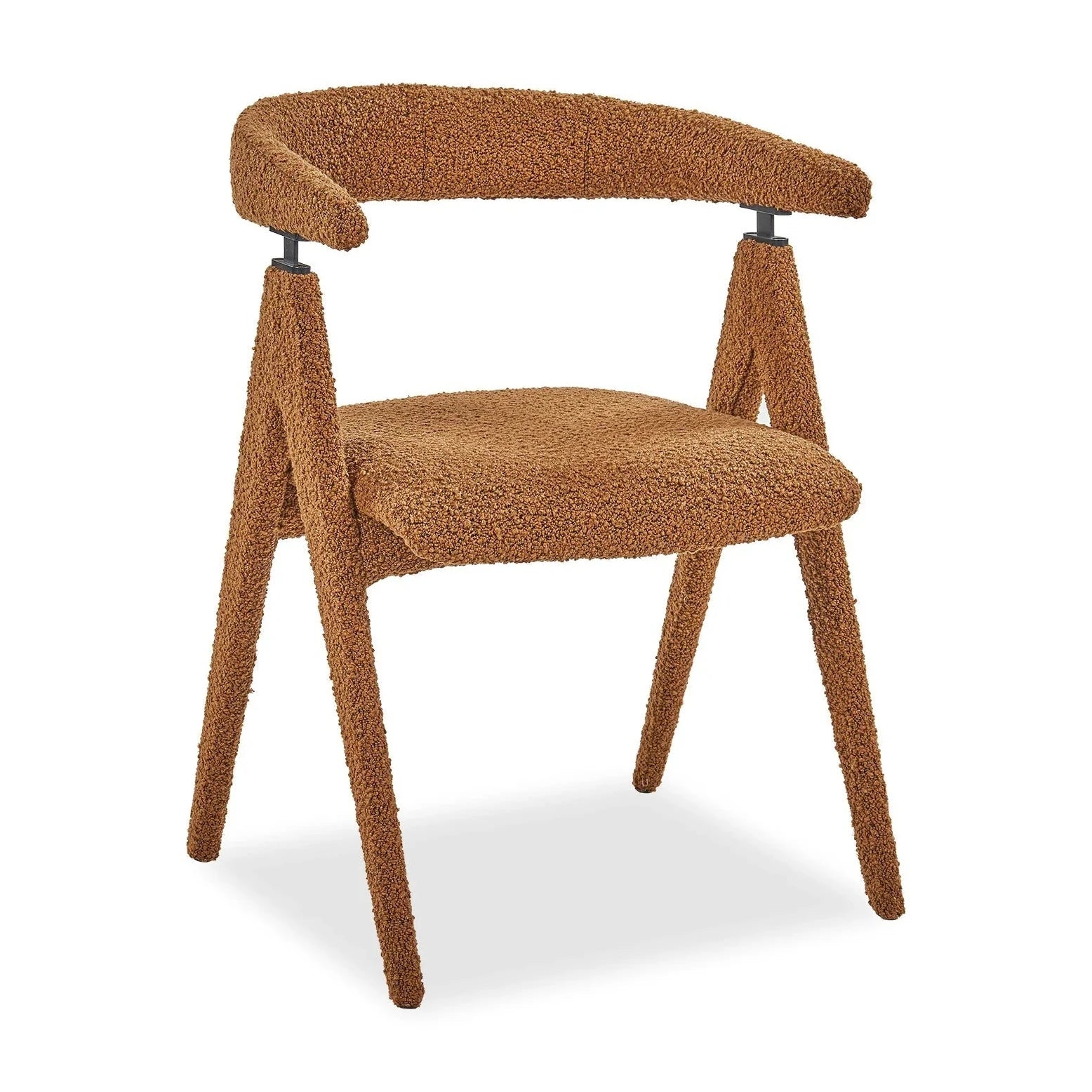 Kelly Beau Clay Boucle Dining Chair