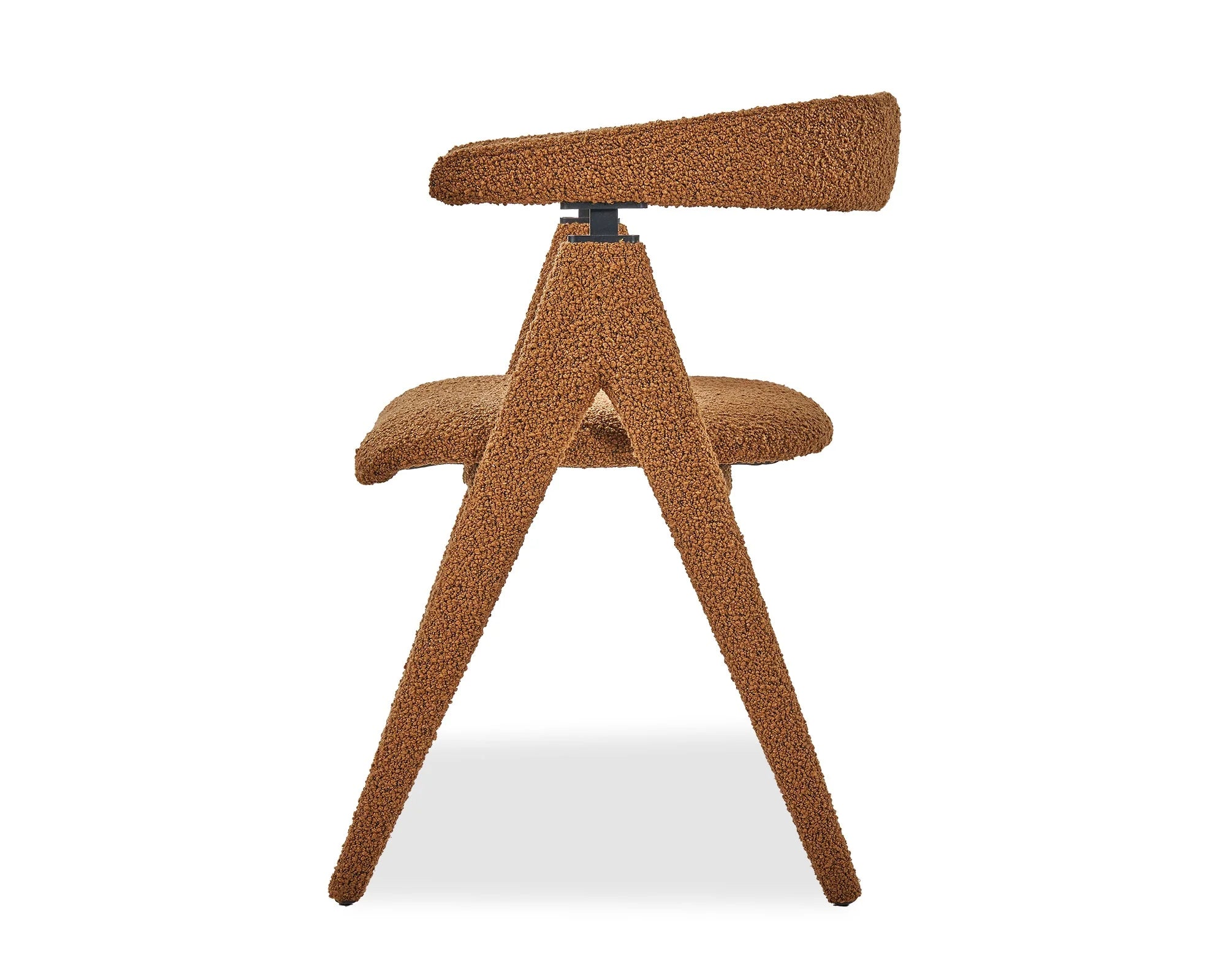 Kelly Beau Clay Boucle Dining Chair