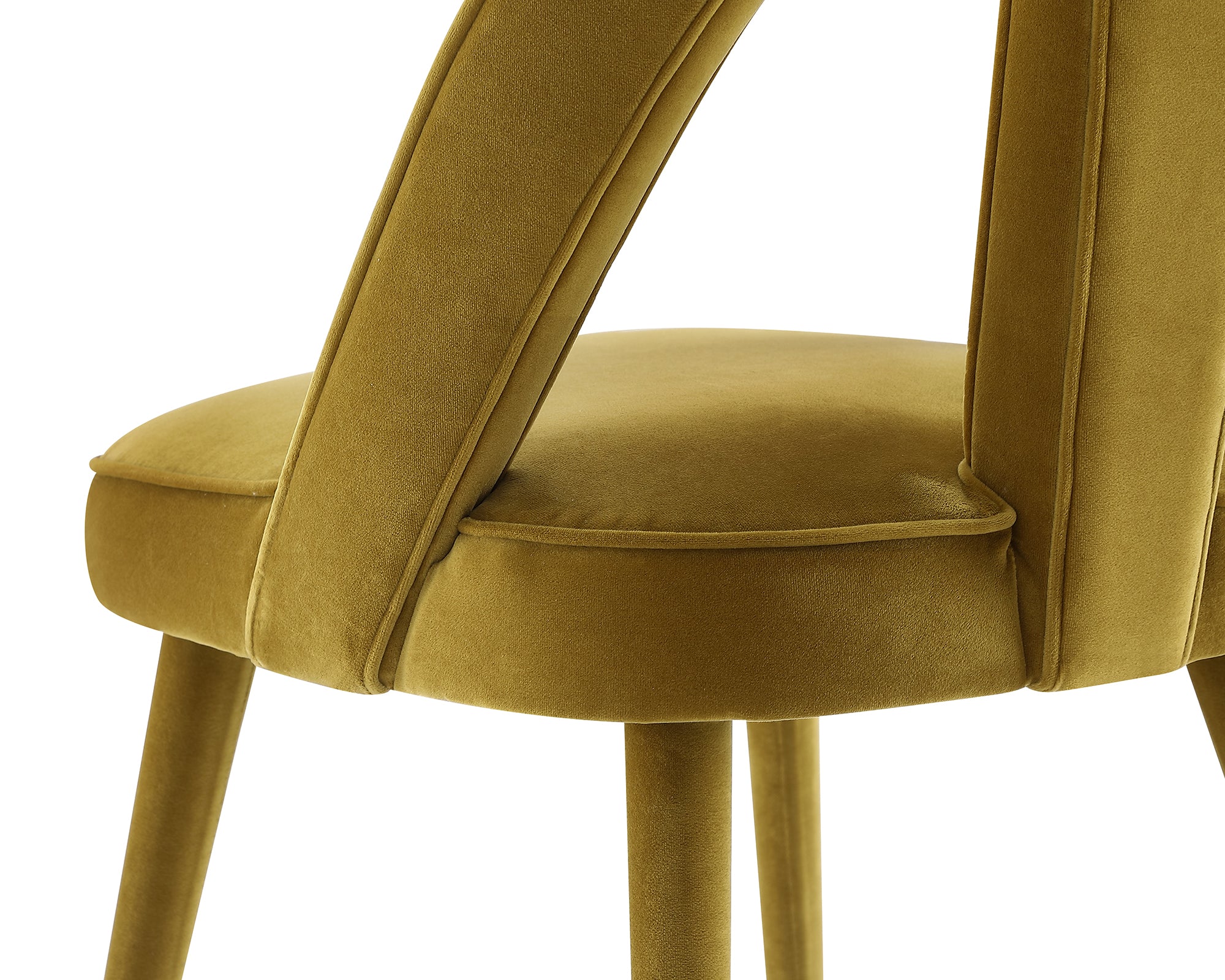Pigalle Dining Chair - Kaster II Mustard Velvet