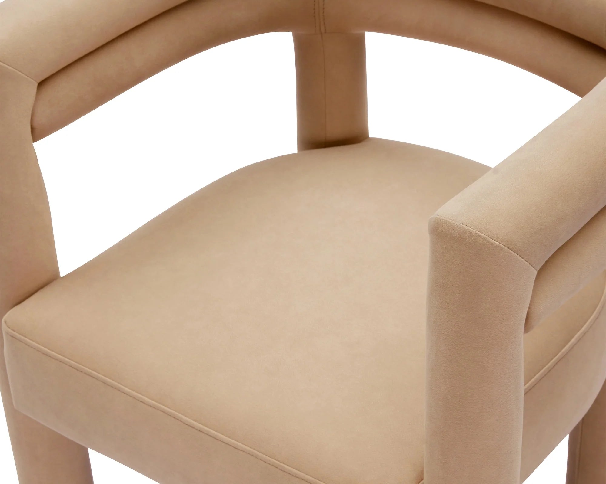 Aldar Hopper Desert Velvet Dining Chair