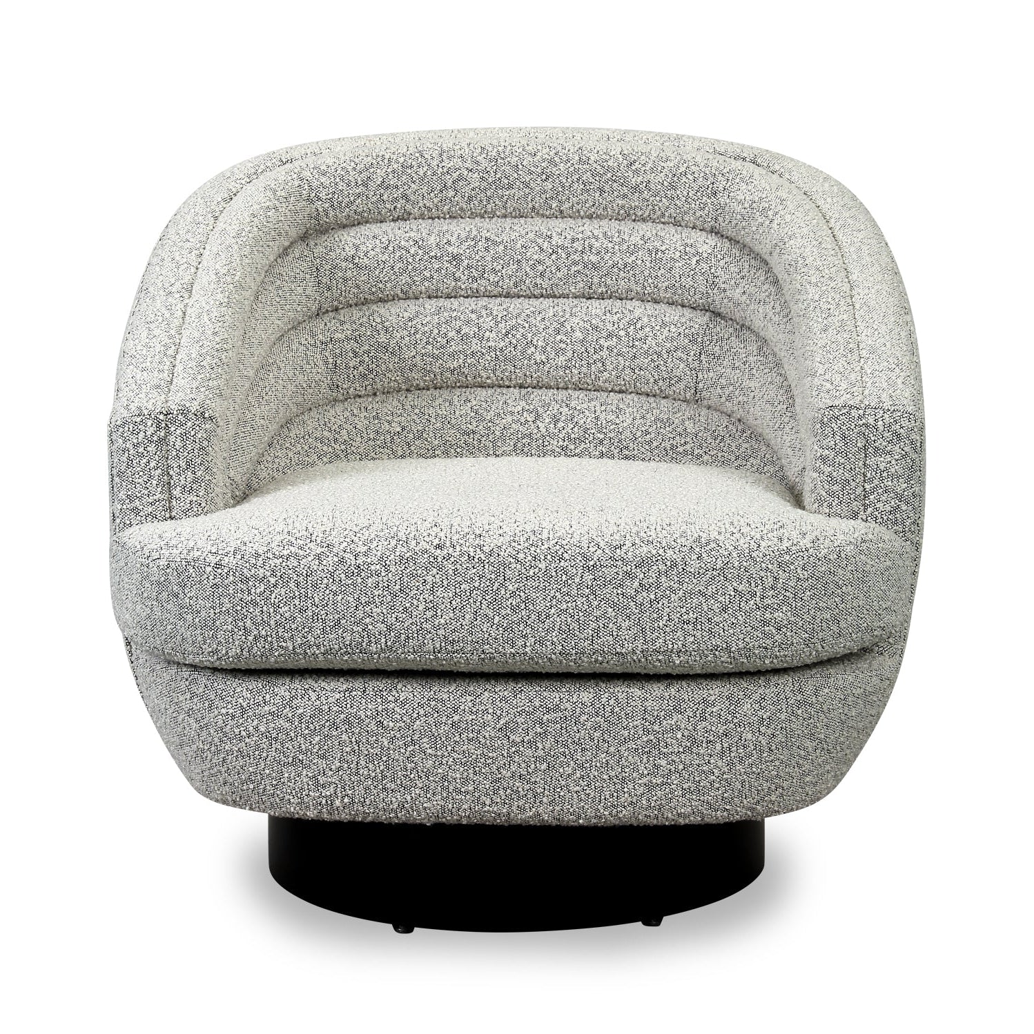 Wegner Whisk Grey Boucle Armchair