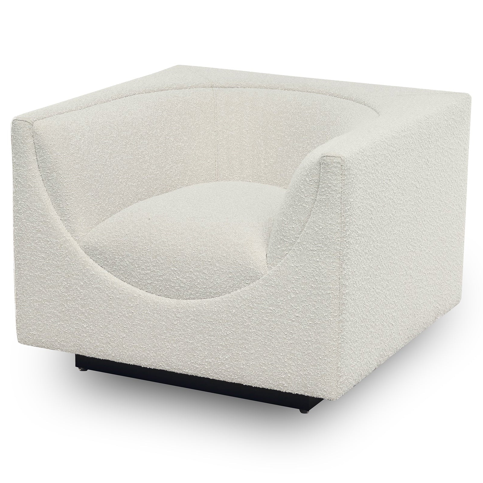 Era Sand Cream Boucle Armchair